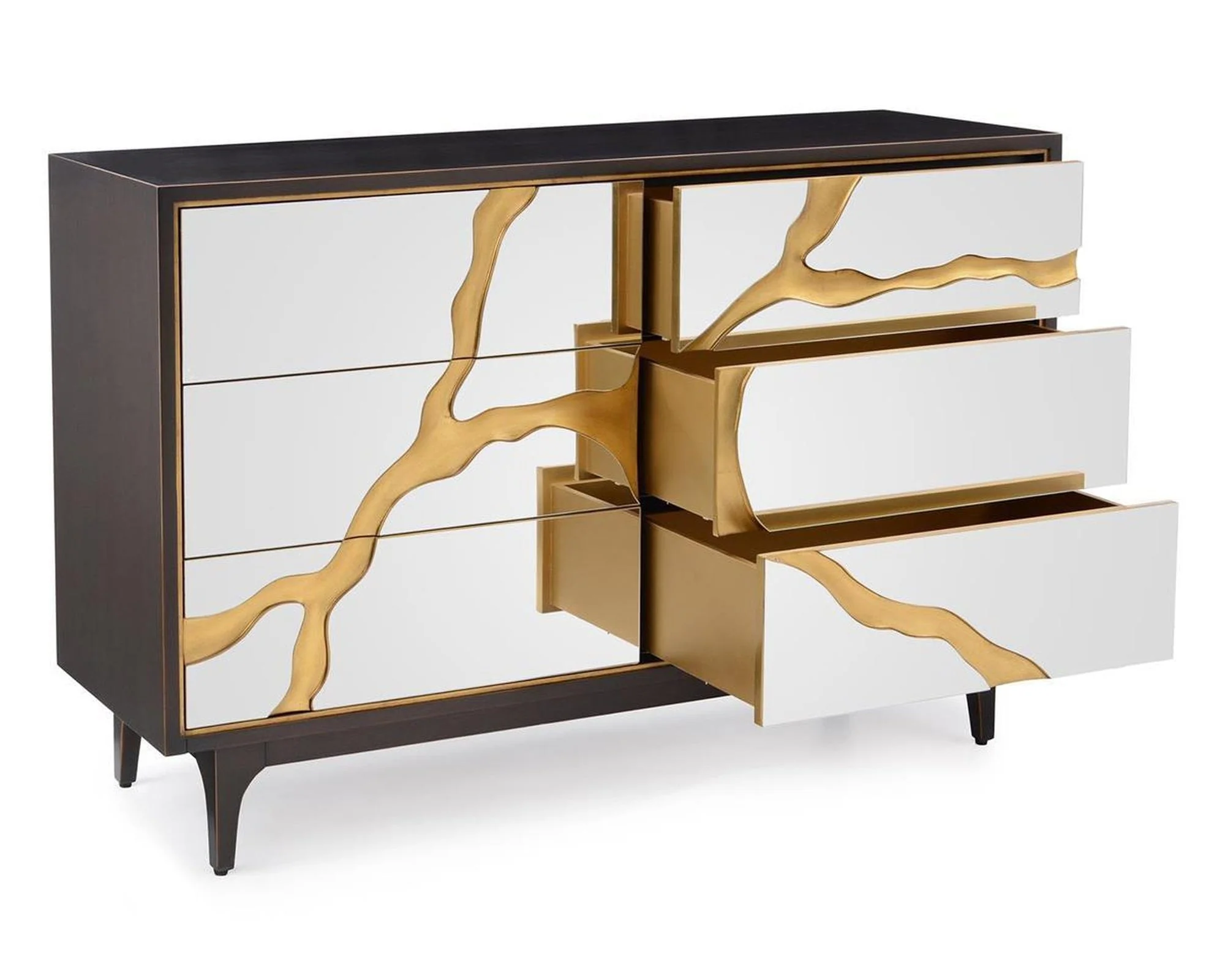 John Richard Revne Six-Drawer Chest of Drawers - Image 2
