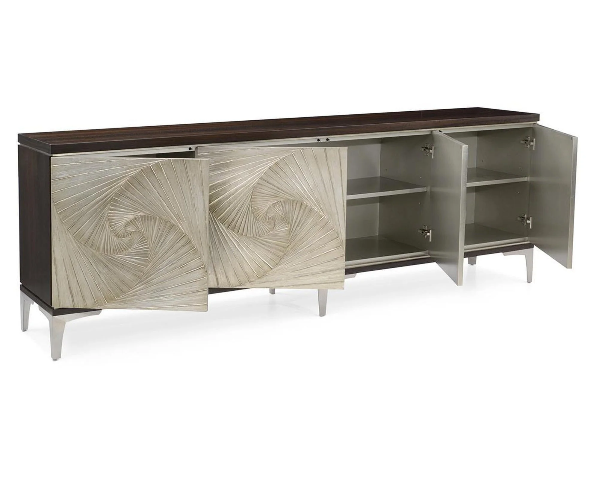 John Richard Rosedale Four-Door Cabinet - Image 2