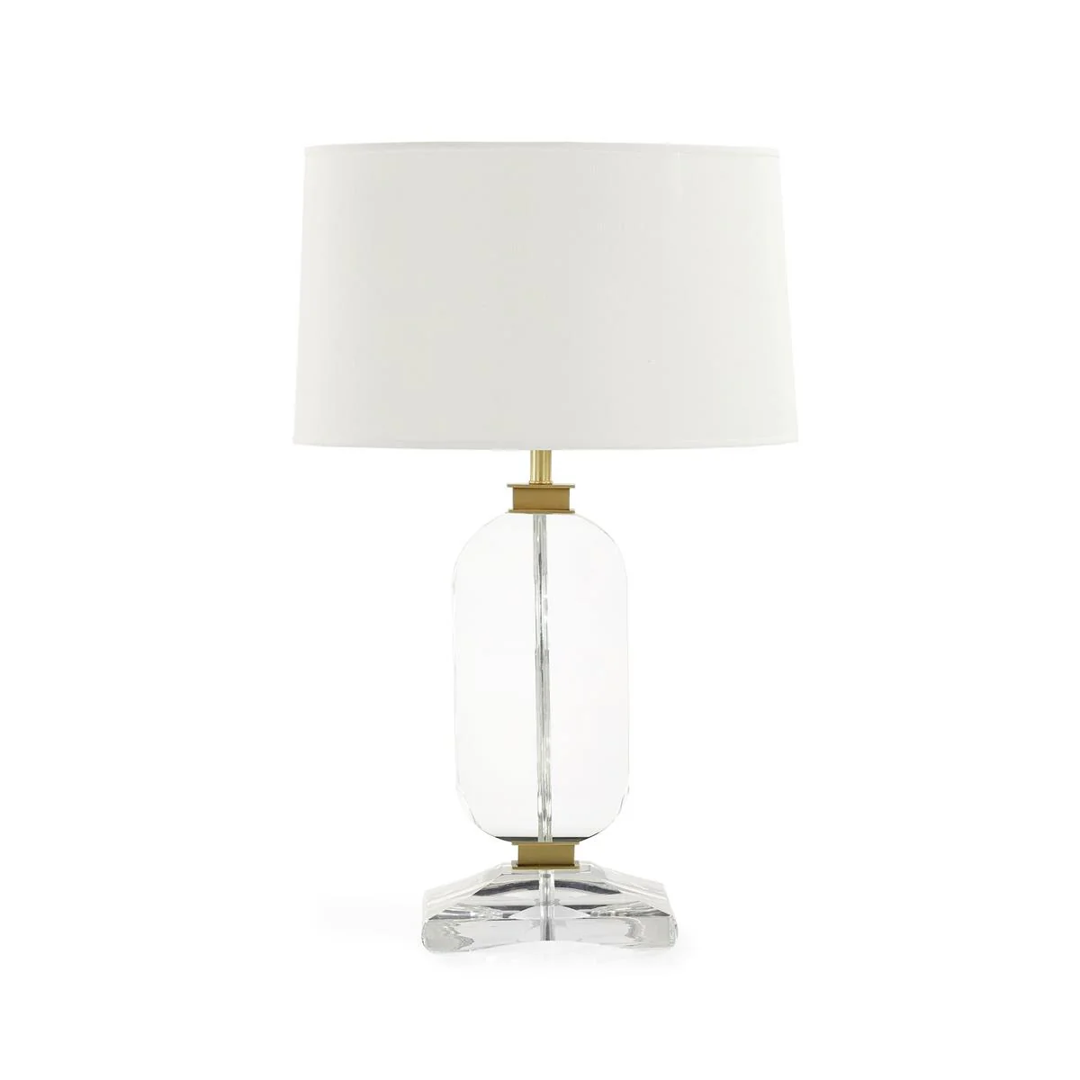 John Richard Sculpted Crystal Table Lamp - Image 2