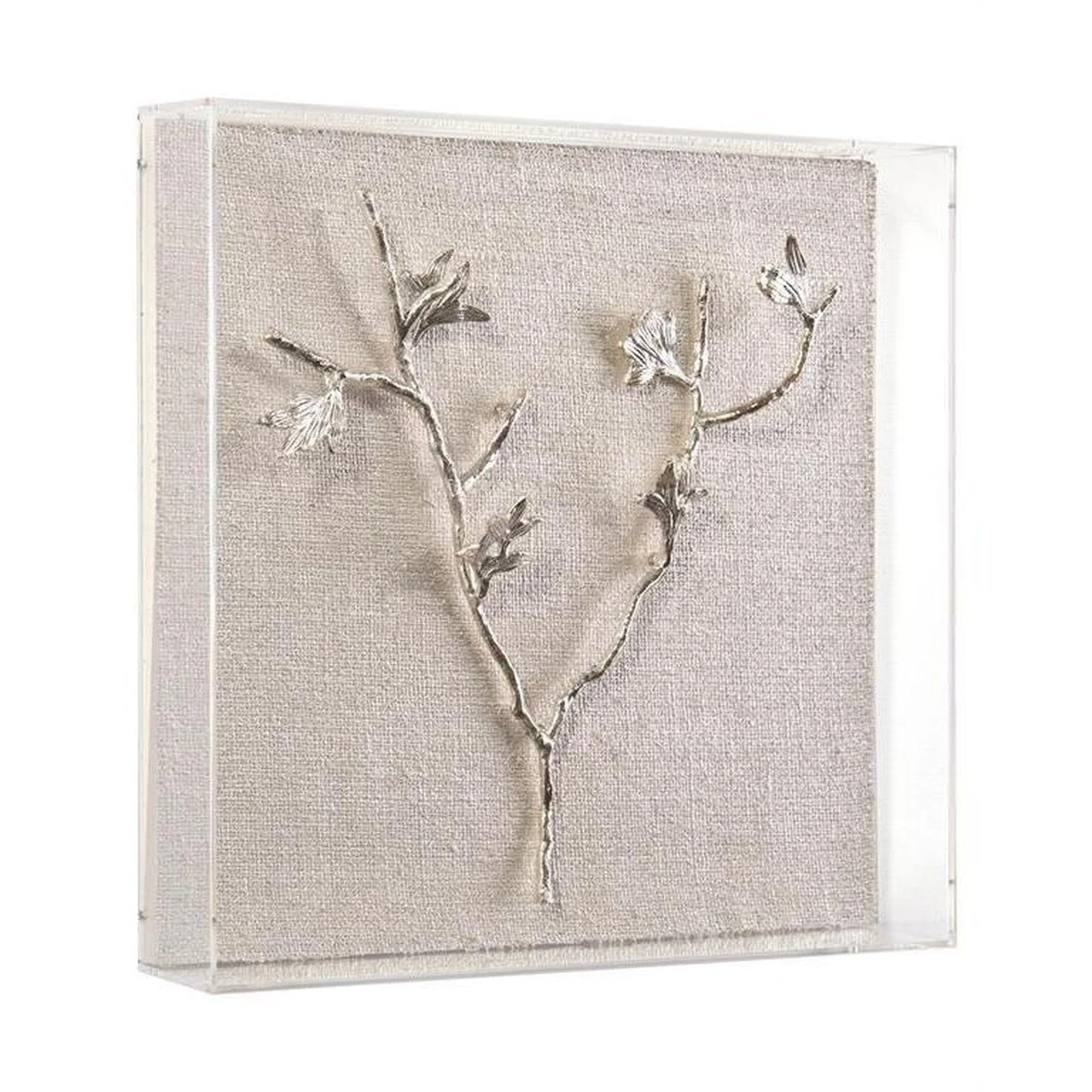 John Richard Silver Branches Wall Art - Image 2
