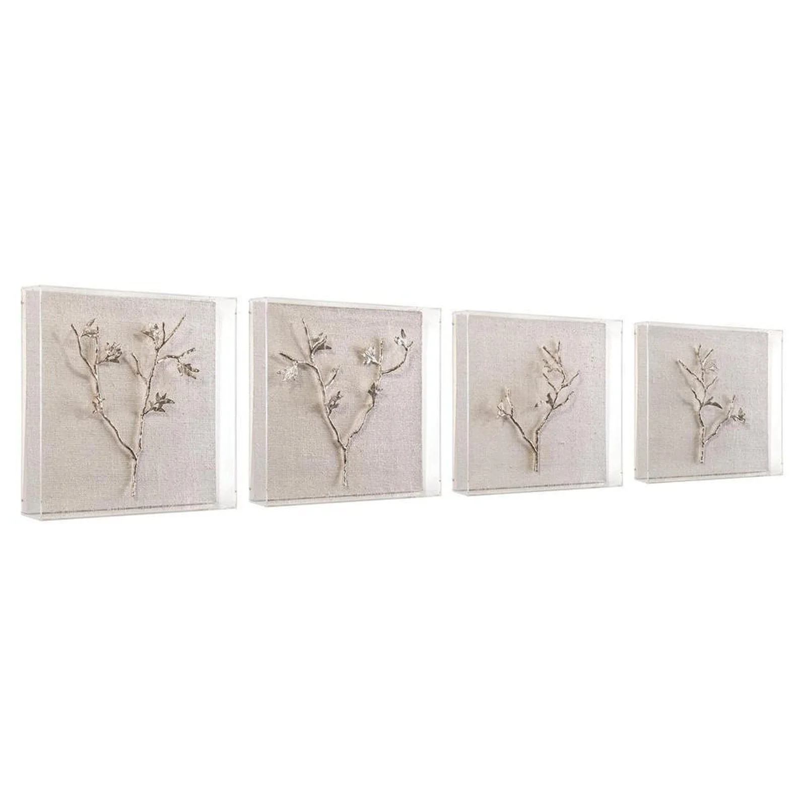 John Richard Silver Branches Wall Art - Image 5