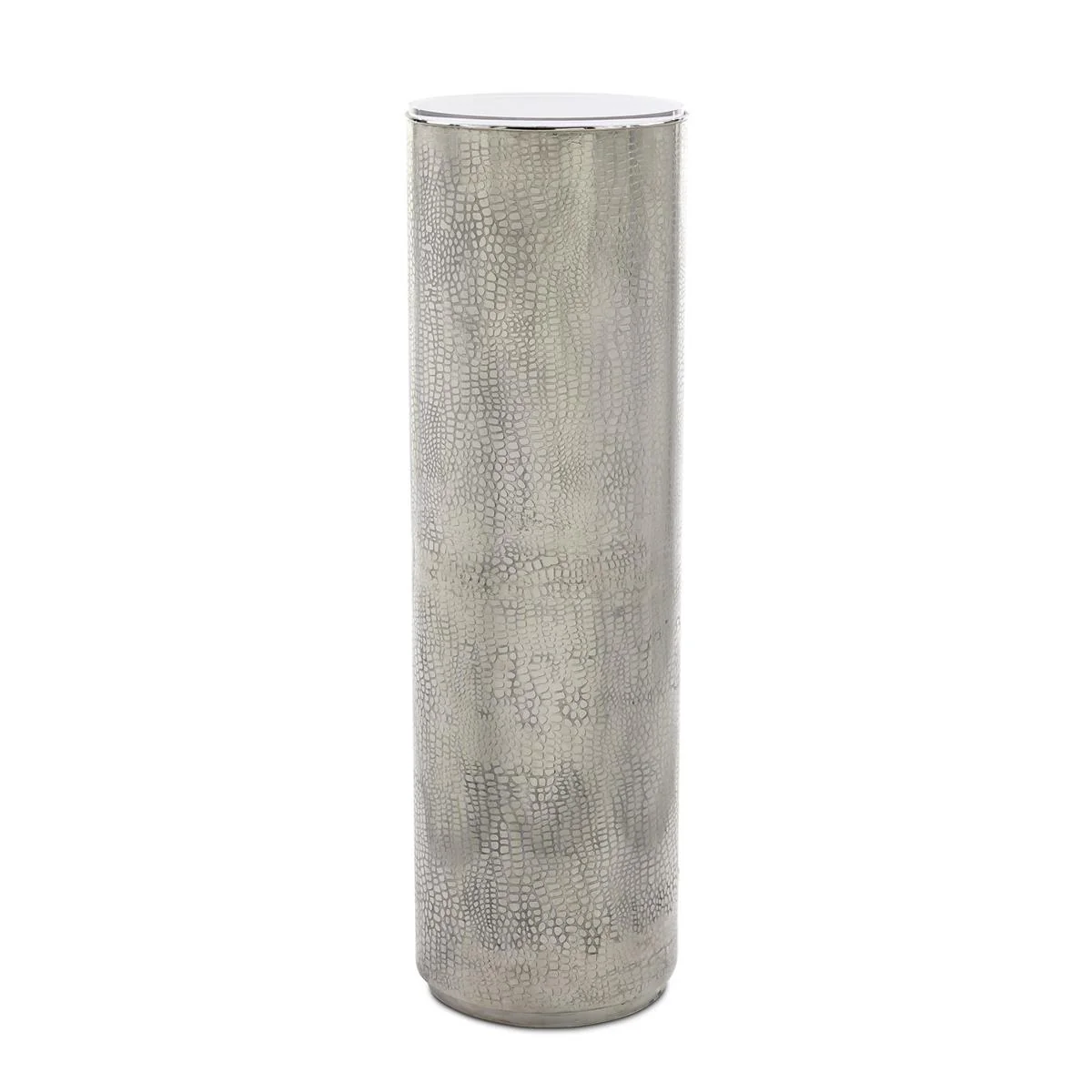 John Richard Silver Serpent Lighted Pedestal - Image 2