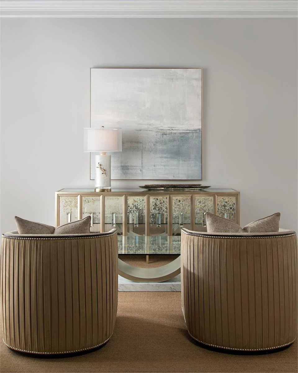 John Richard Sonoma Swivel Chair - Image 11