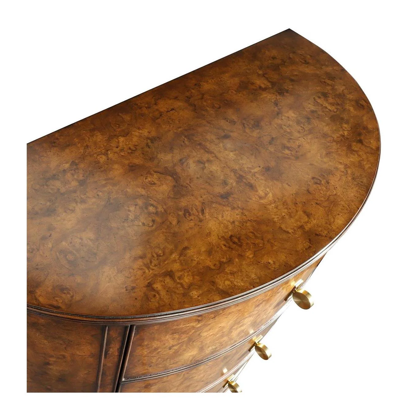 John Richard Sylvestre Three-Drawer Chest, Walnut - Image 5