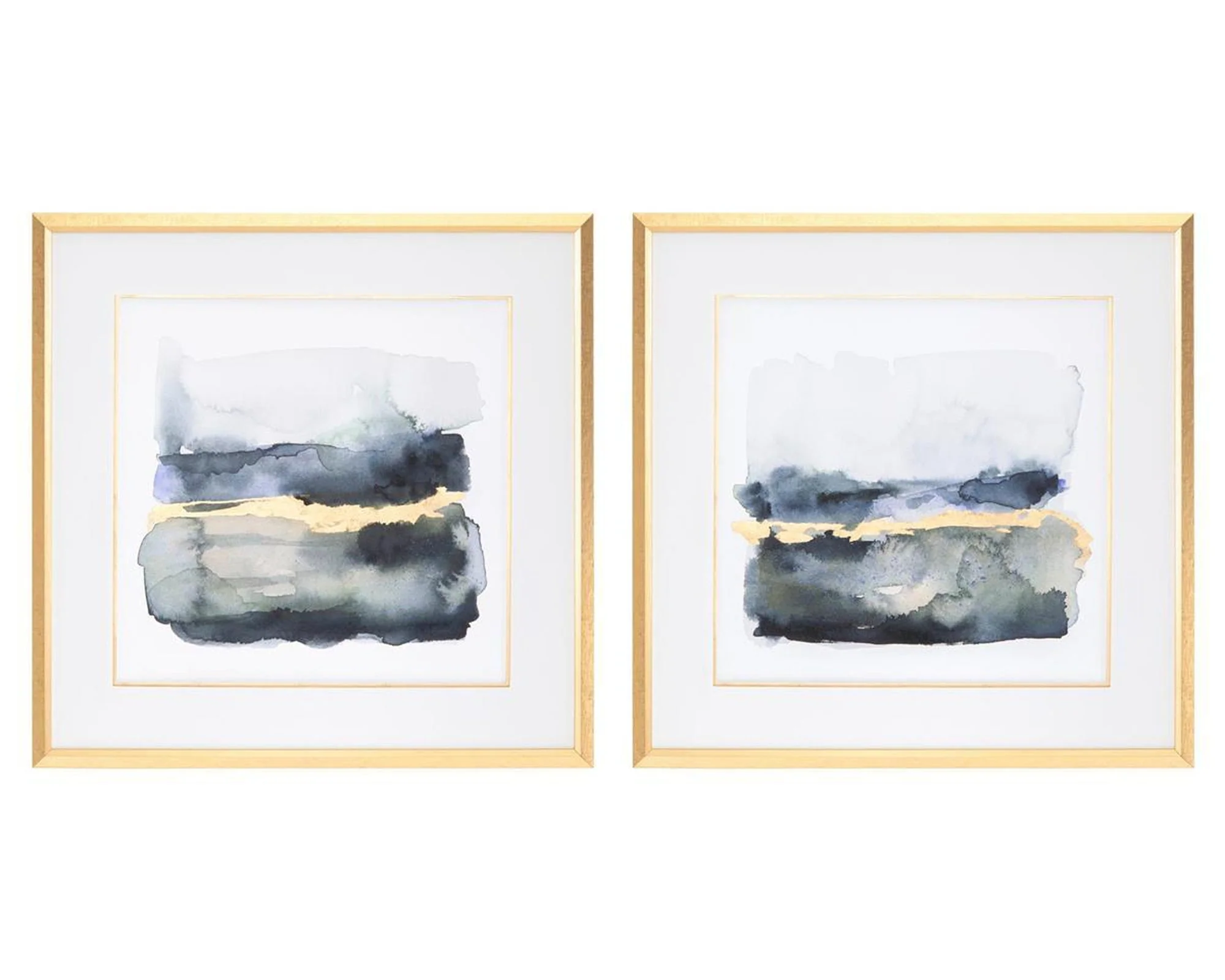 John Richard The Golden Indigo Ii Wall Art - Image 2
