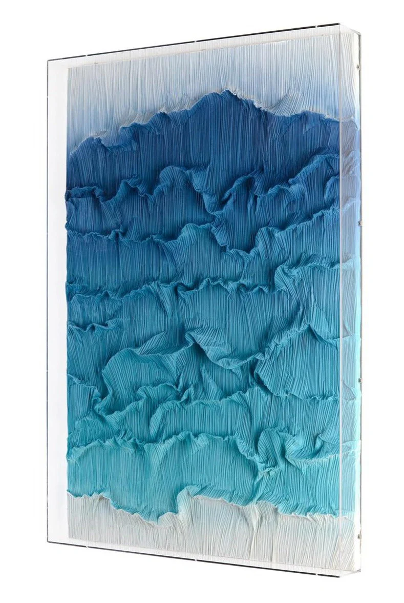 John Richard Tony Fey's Ombre Waves Wall Art - Image 2