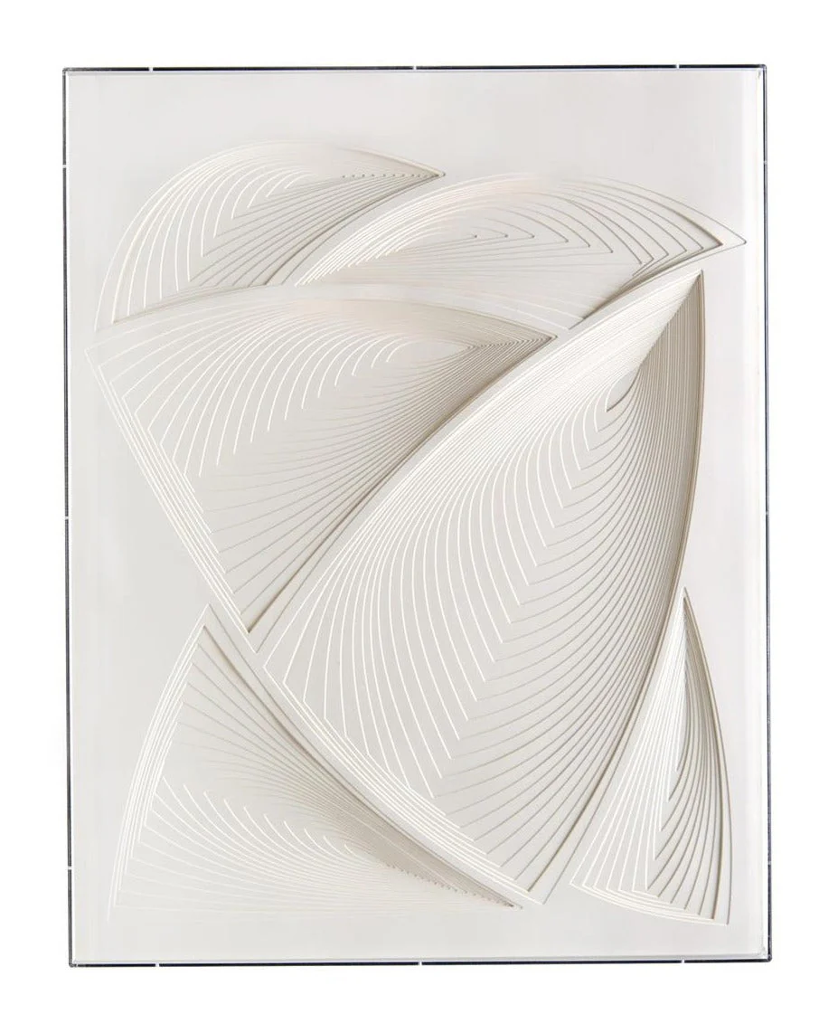 John Richard Tony Fey's White Aesthetic Wall Art - Image 2