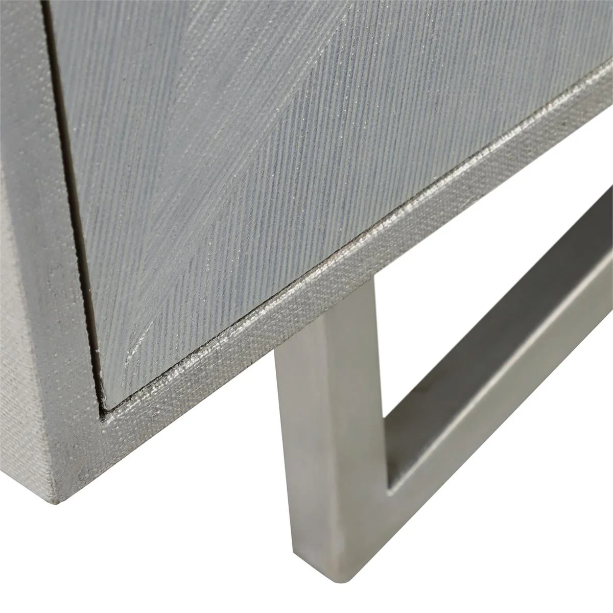 John Richard Vertex Four-Door Sideboard, Silver - Image 5