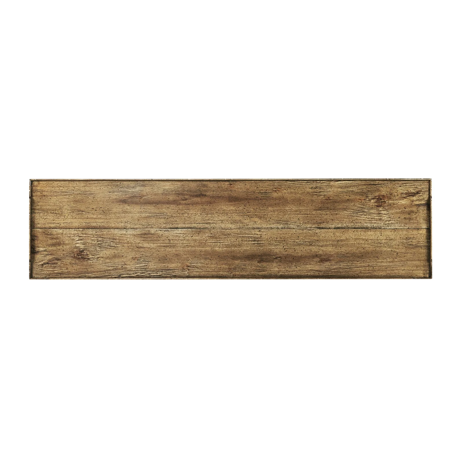 Jonathan Charles 34" Medium Driftwood Four Door Sideboard (491025-DTM) - Image 8