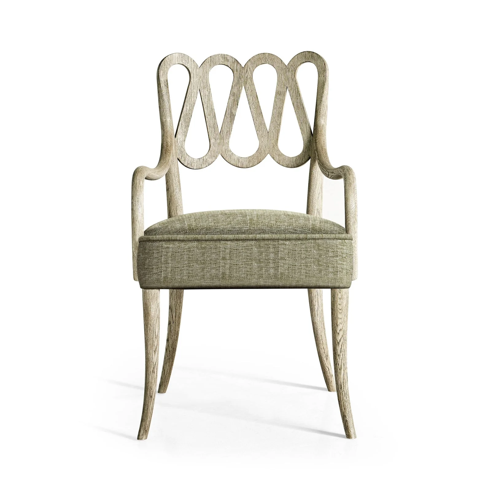 Jonathan Charles Ampney Arm Chair - Set of 2 - Image 3