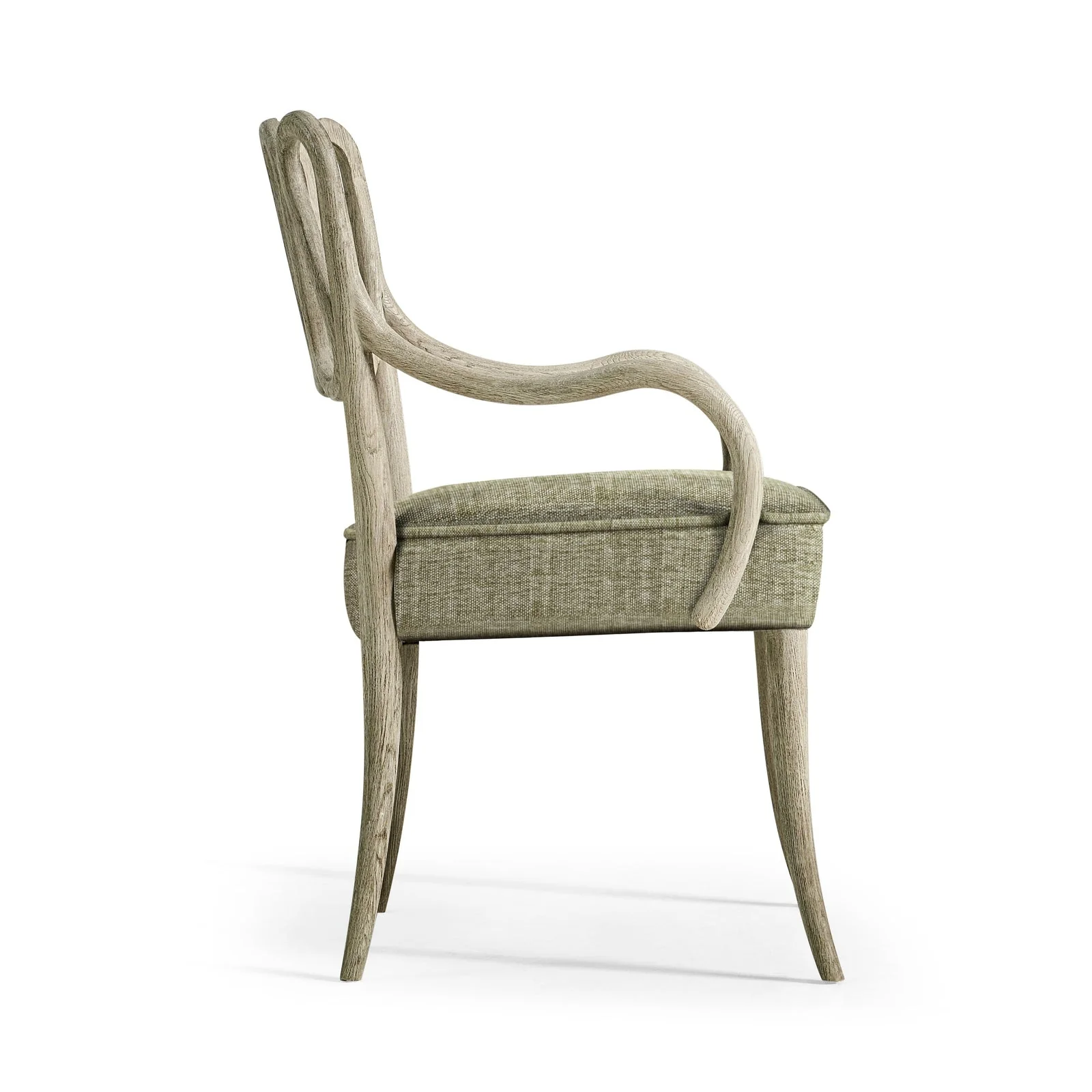 Jonathan Charles Ampney Arm Chair - Set of 2 - Image 4