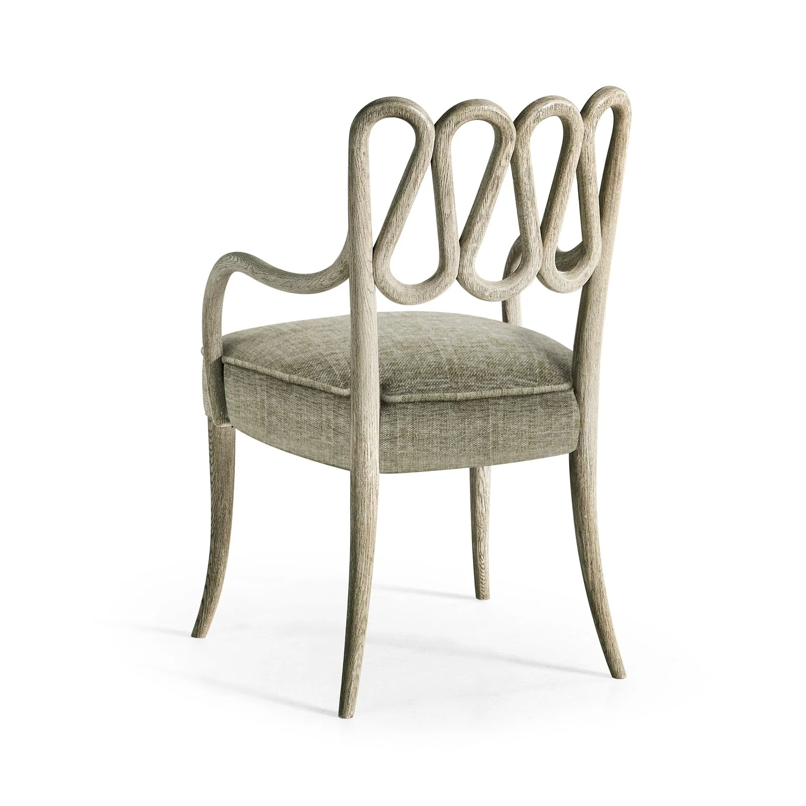 Jonathan Charles Ampney Arm Chair - Set of 2 - Image 5
