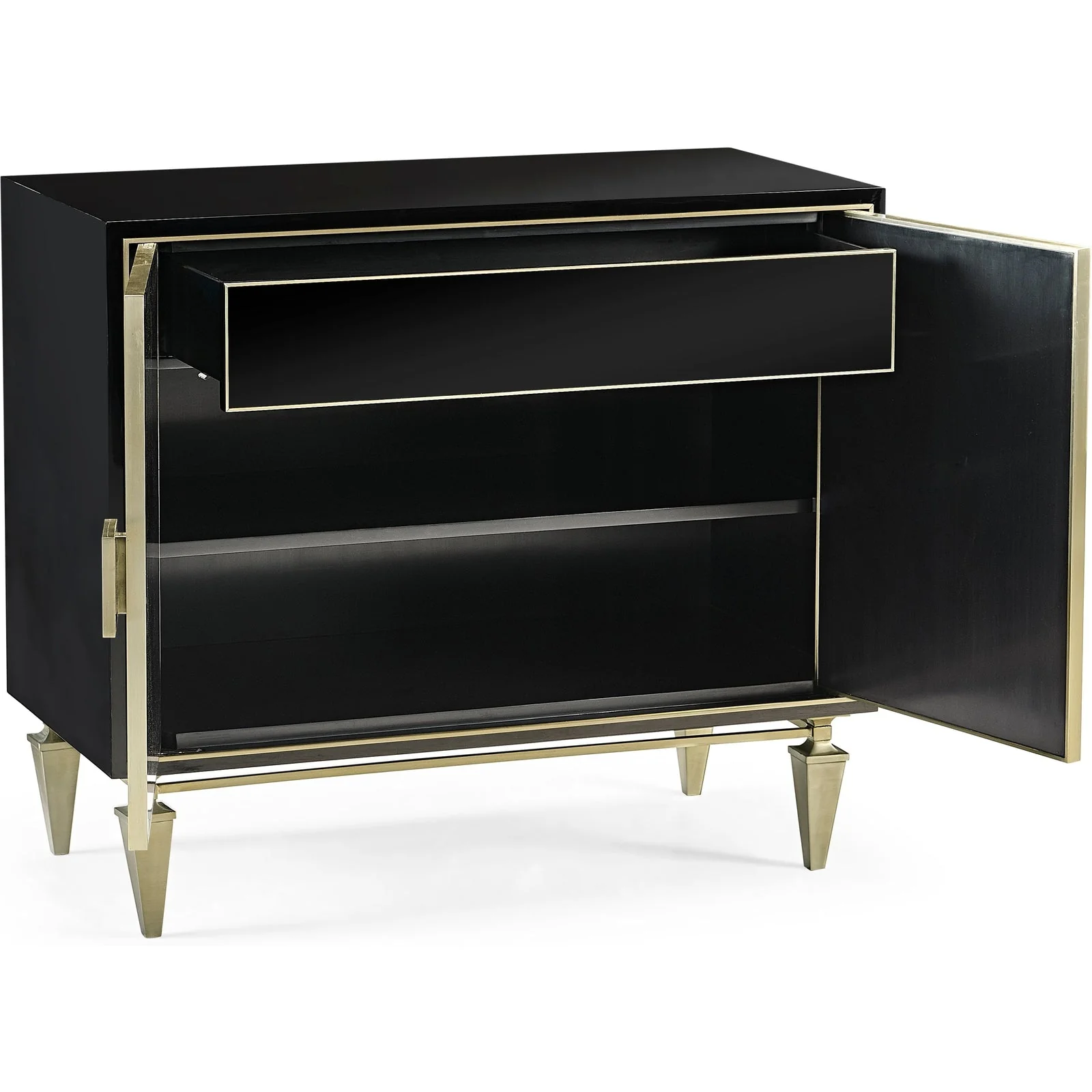 Jonathan Charles Barcelona Accent Cabinet (496070-PSG) - Image 4