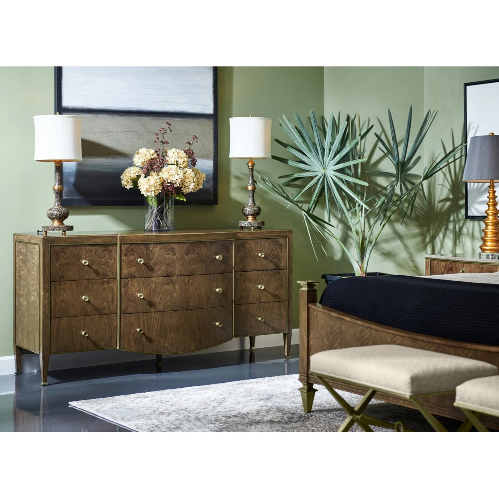 Jonathan Charles Barcelona Bench (496078-STC-F200) - Image 3