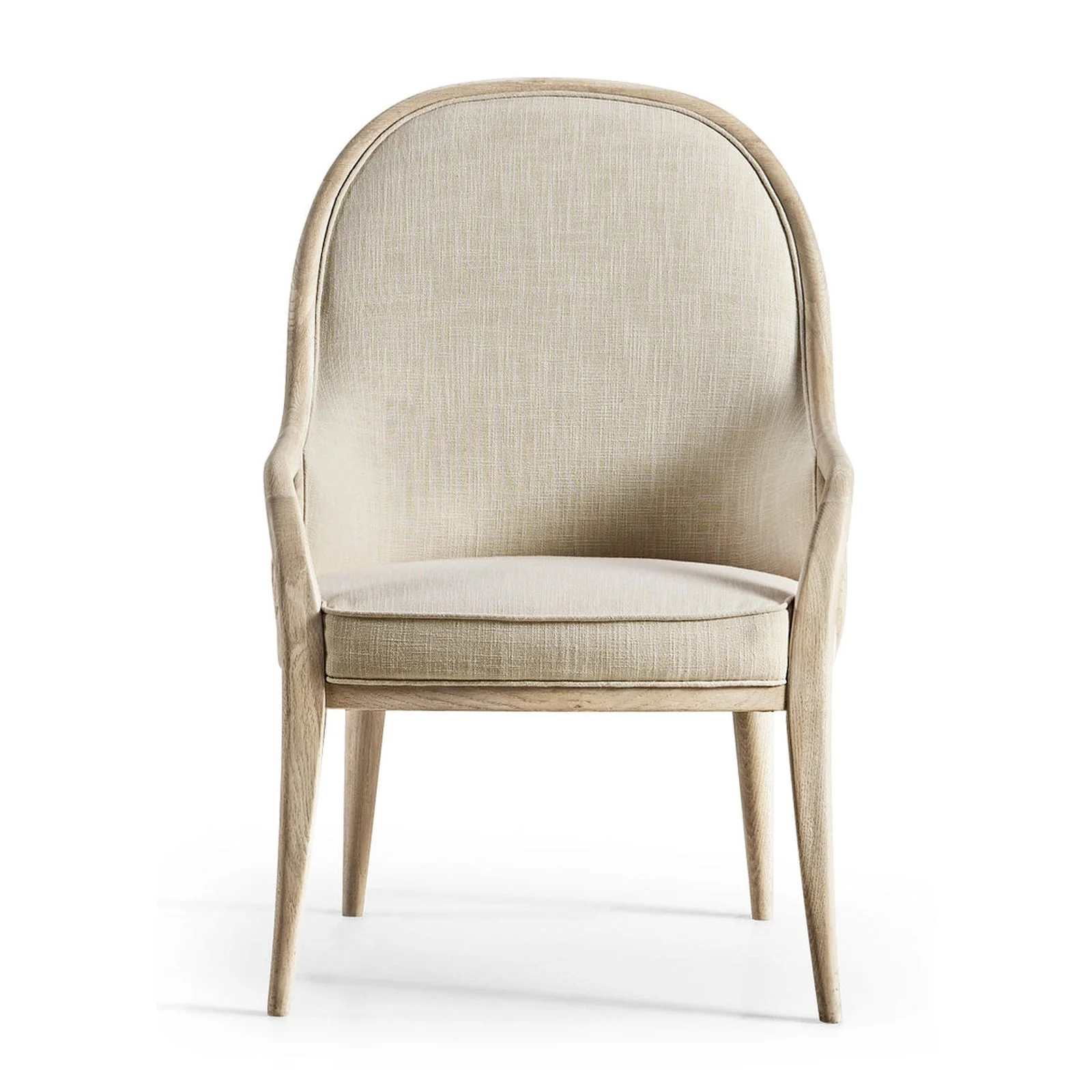 Jonathan Charles Basin Dining Arm Chair (500455-AC-BLO-F058) - Set of 2 - Image 2