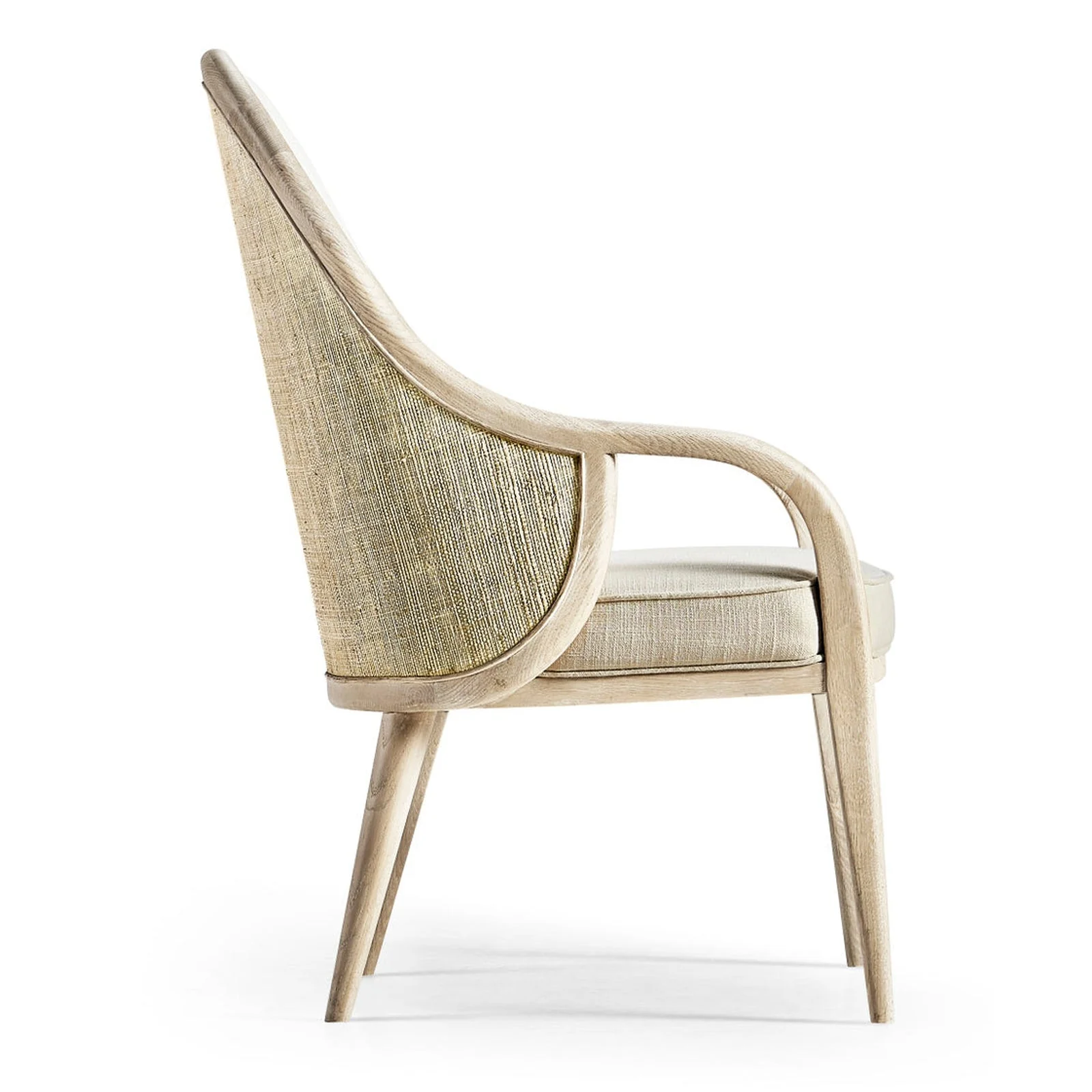 Jonathan Charles Basin Dining Arm Chair (500455-AC-BLO-F058) - Set of 2 - Image 3
