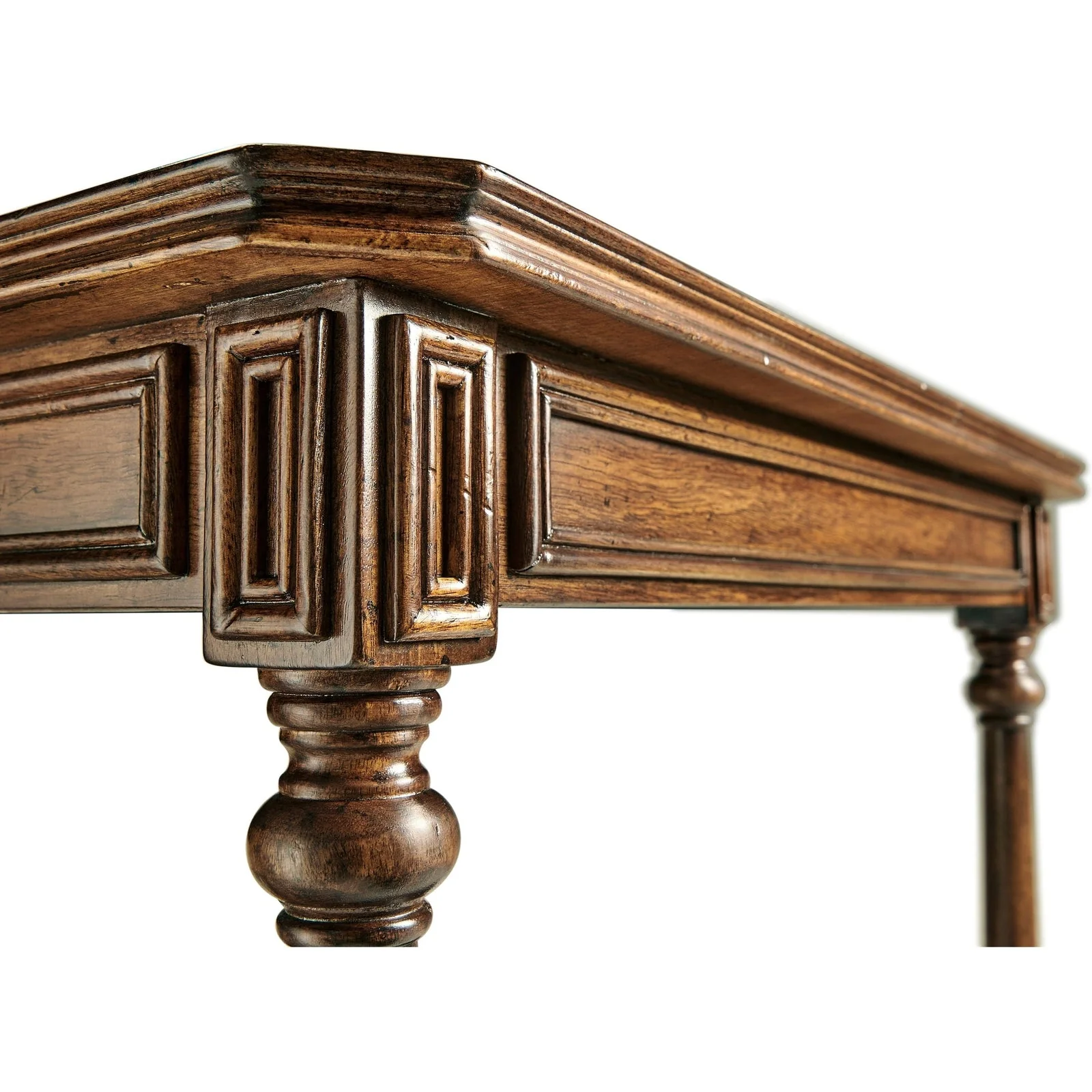 Jonathan Charles Brompton Victorian Style Walnut Side Table (494636-WAL) - Image 3