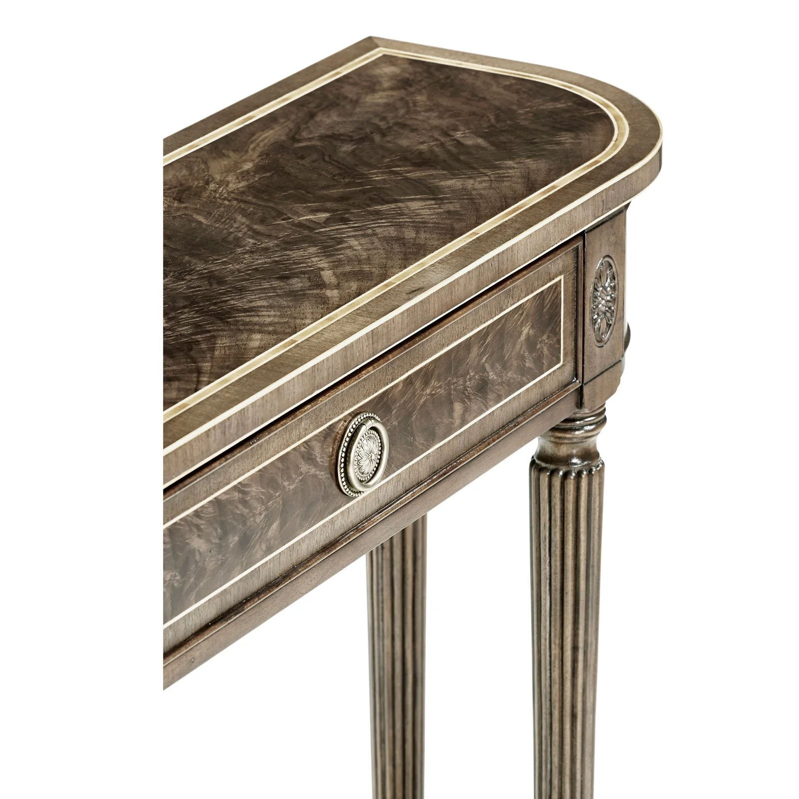 Jonathan Charles Buckingham Console Table (494600-MBL) - Image 6