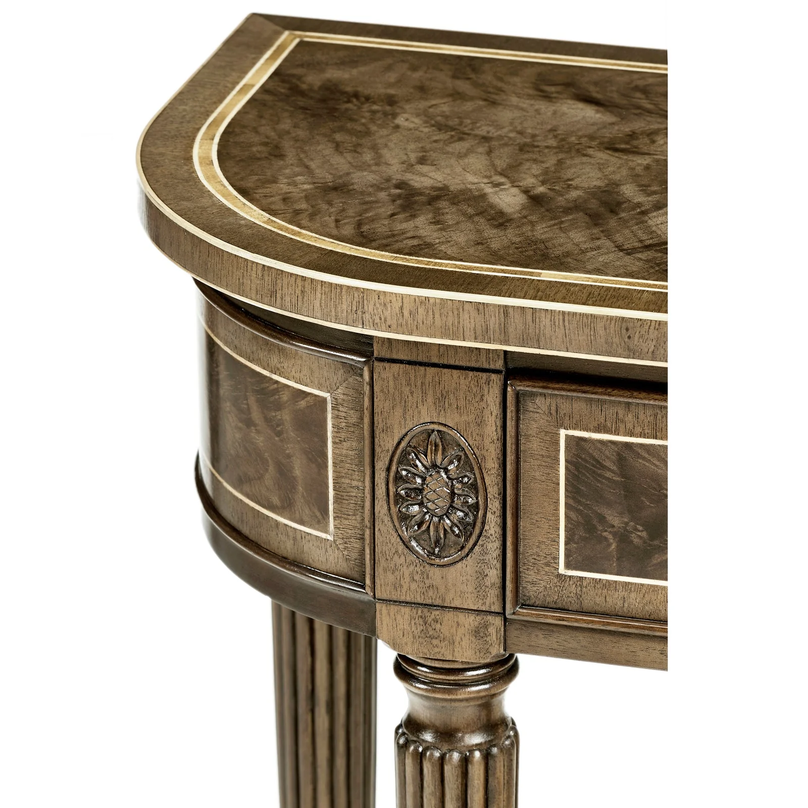 Jonathan Charles Buckingham Console Table (494600-MBL) - Image 7