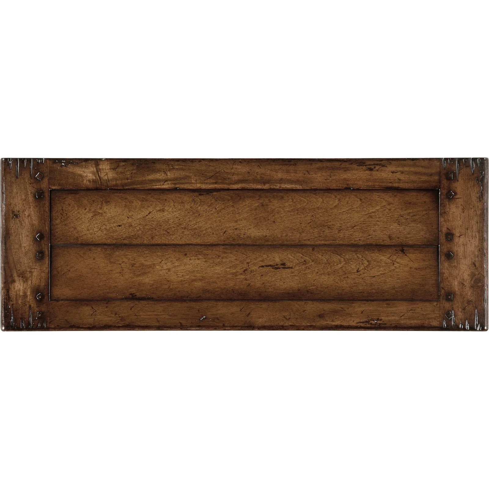 Jonathan Charles Buckingham Narrow Walnut Console (493143-WCD) - Image 2
