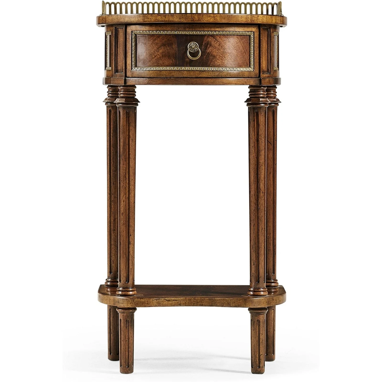 Jonathan Charles Buckingham Phone Table (493008-MAH) - Image 2