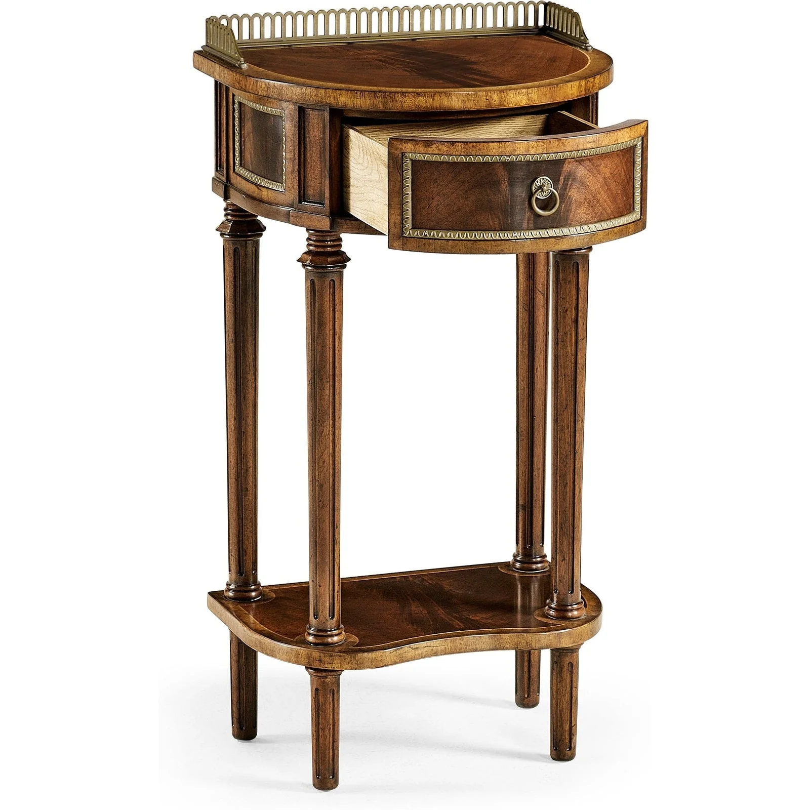 Jonathan Charles Buckingham Phone Table (493008-MAH) - Image 3