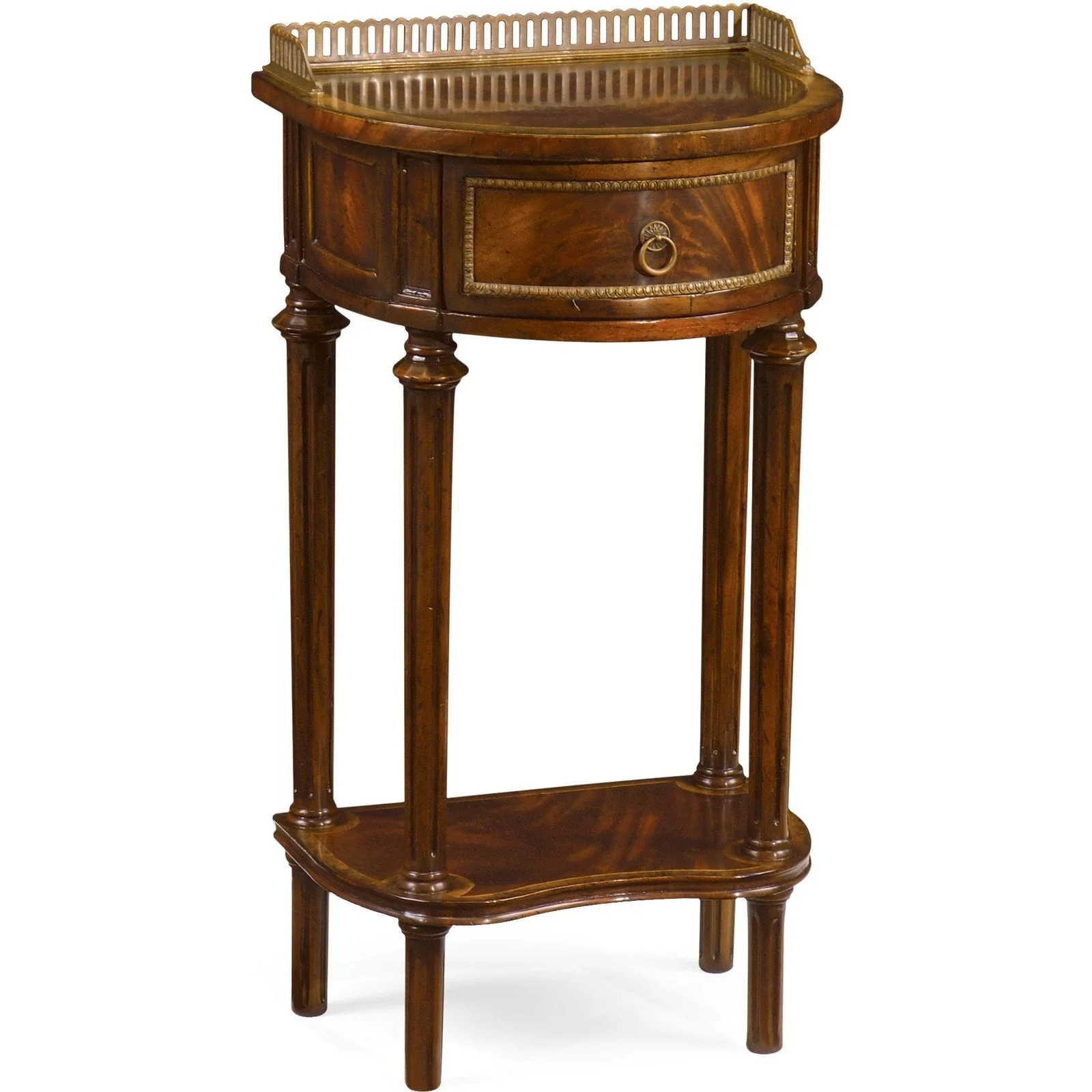 Jonathan Charles Buckingham Phone Table (493008-MAH) - Image 4