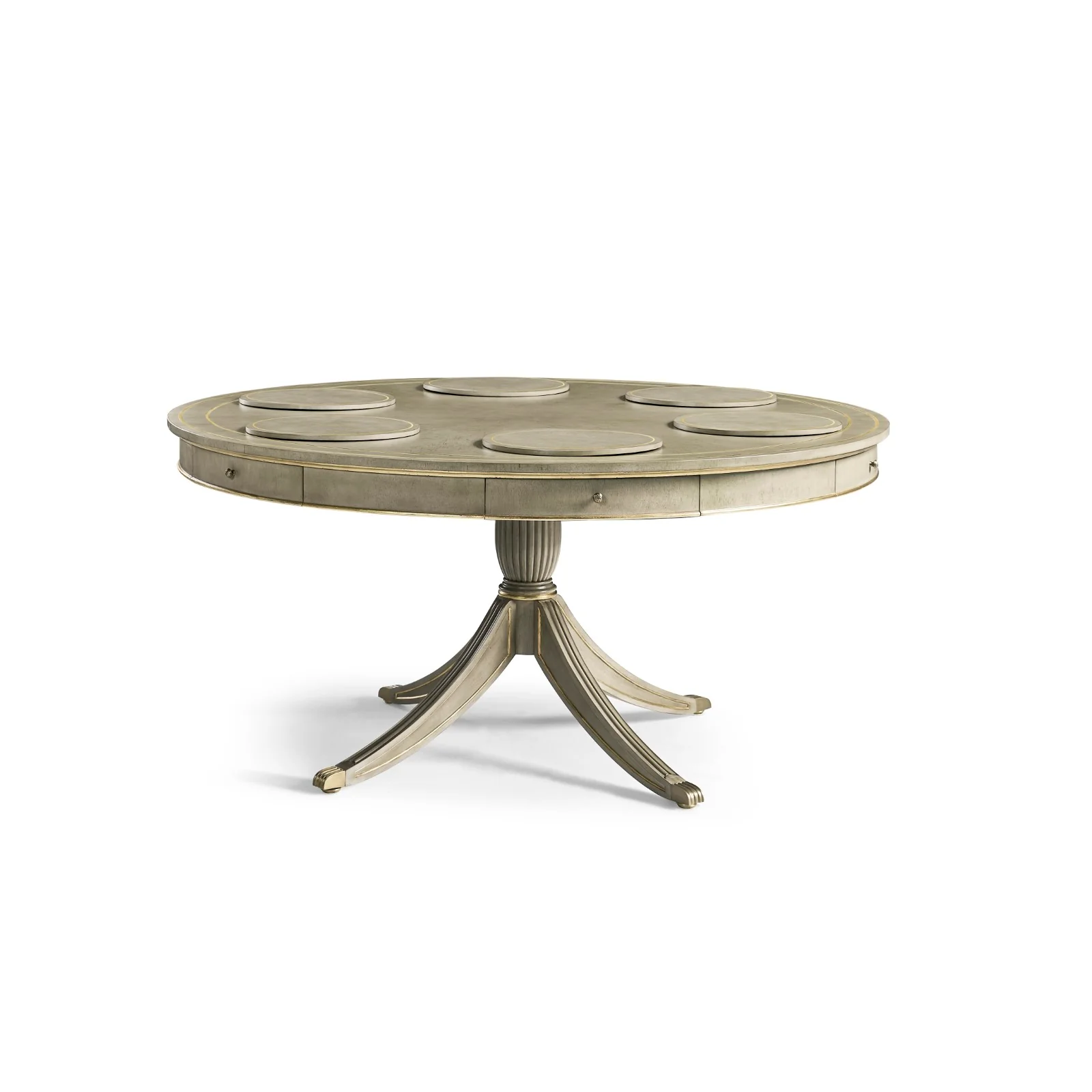 Jonathan Charles Buckingham Round Dining Table - Image 2