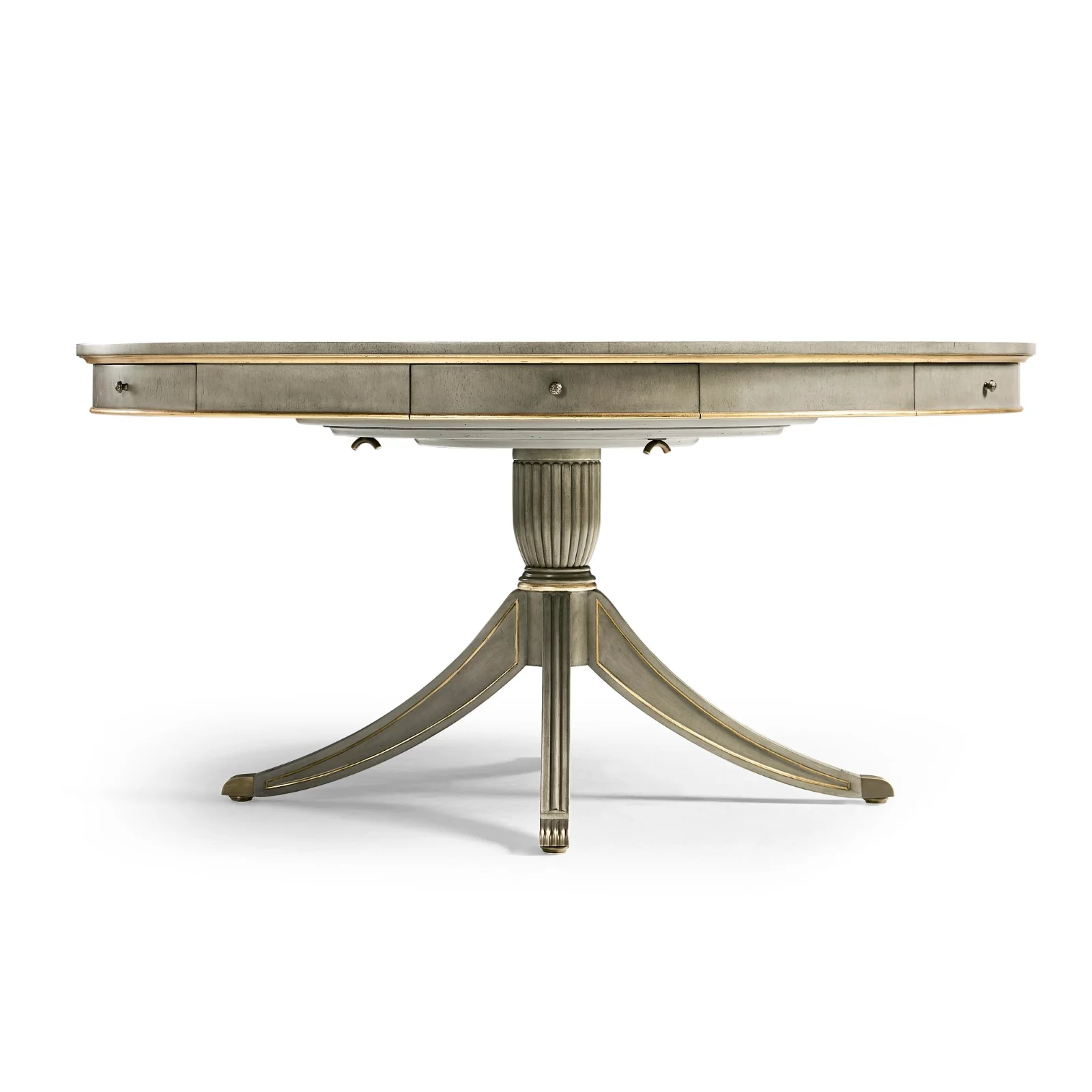 Jonathan Charles Buckingham Round Dining Table - Image 4