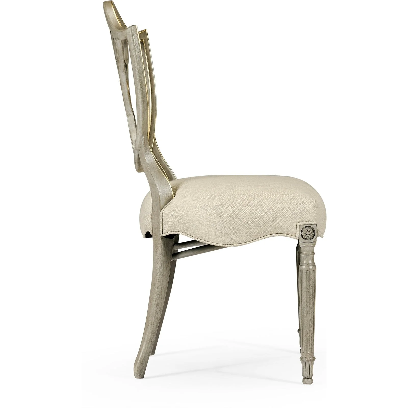 Jonathan Charles Buckingham Gilded Dining Side Chair (495819-SC-PBG-F200) - Set of 2 - Image 3
