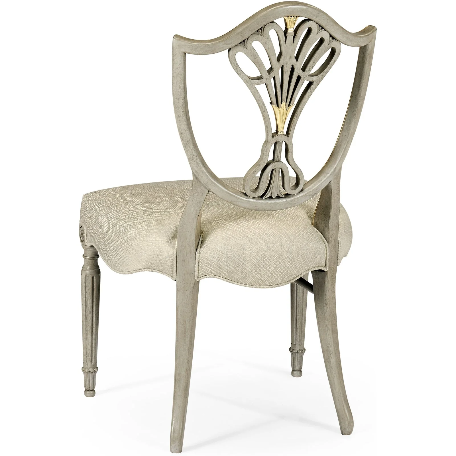 Jonathan Charles Buckingham Gilded Dining Side Chair (495819-SC-PBG-F200) - Set of 2 - Image 4