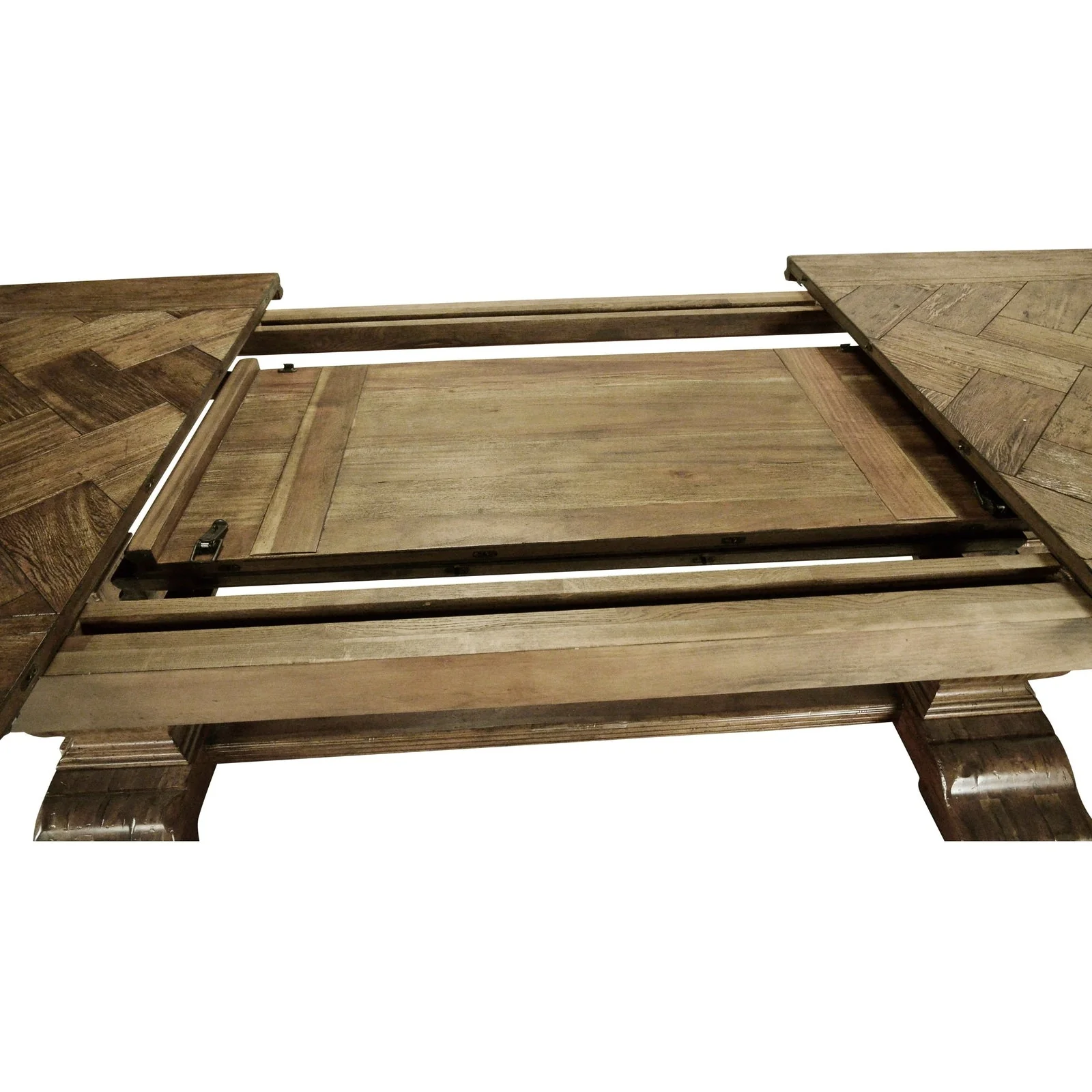 Jonathan Charles Casual Accents Extending Dining Table (491169-86L-DTM) - Image 6