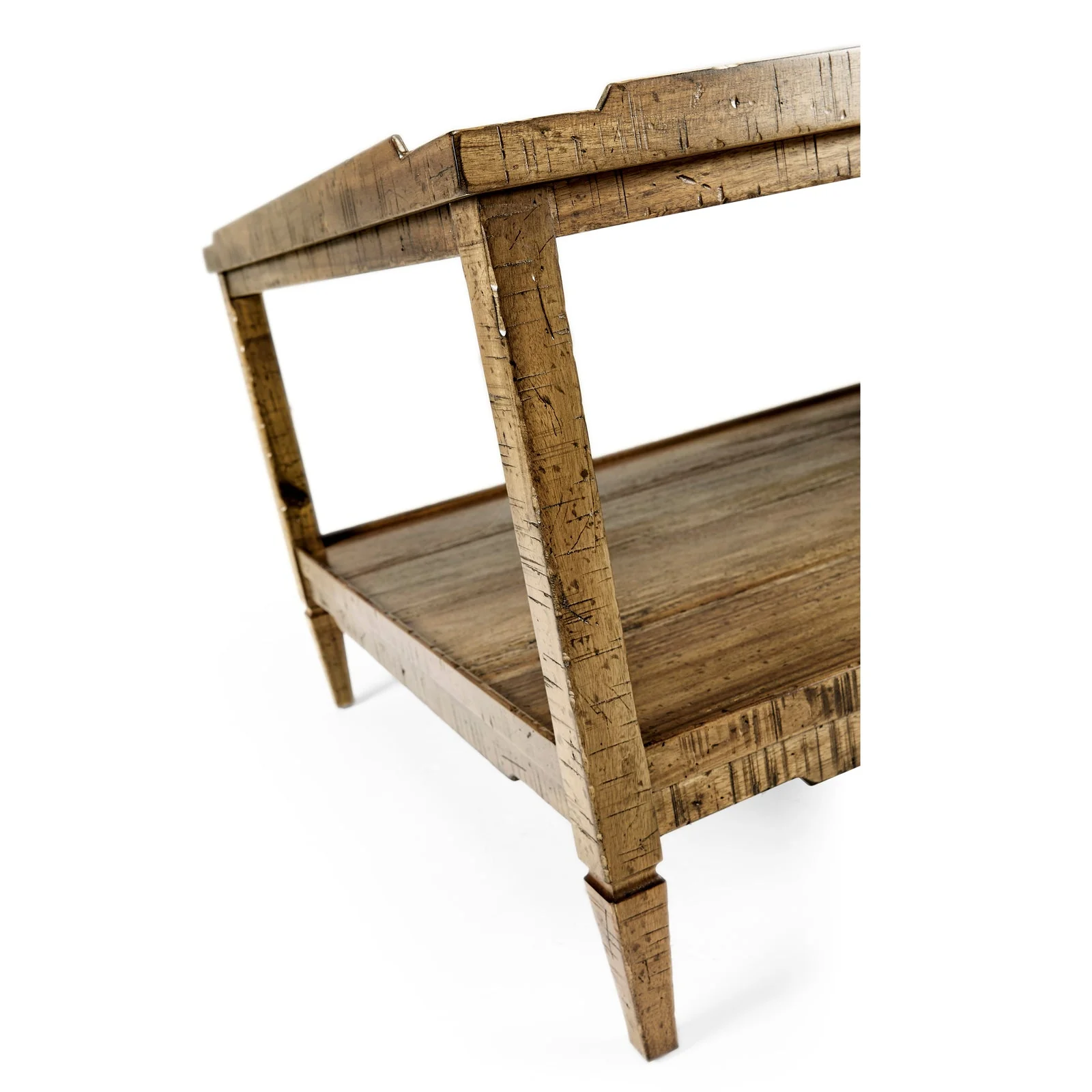 Jonathan Charles Casual Accents Distressed Coffee Table (491021) - Image 7