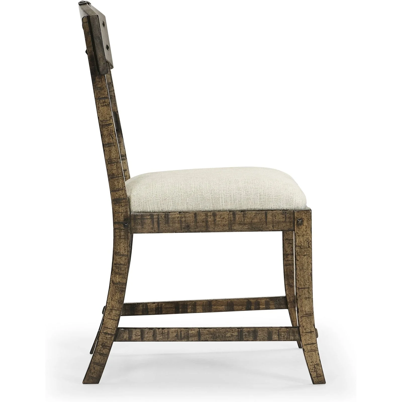 Jonathan Charles Casual Accents Planked Dining Side Chair (491076) - Set of 2 - Image 3