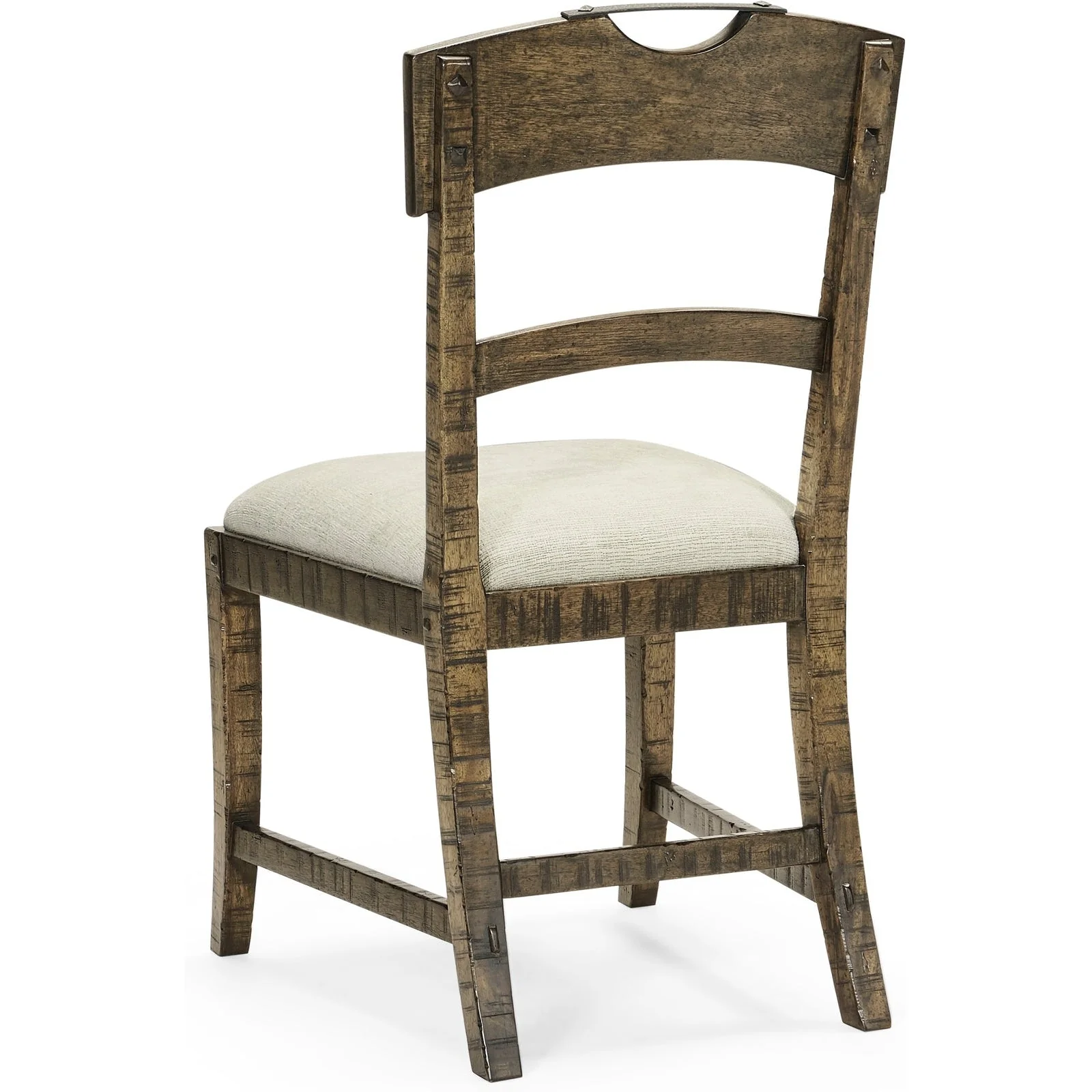 Jonathan Charles Casual Accents Planked Dining Side Chair (491076) - Set of 2 - Image 4