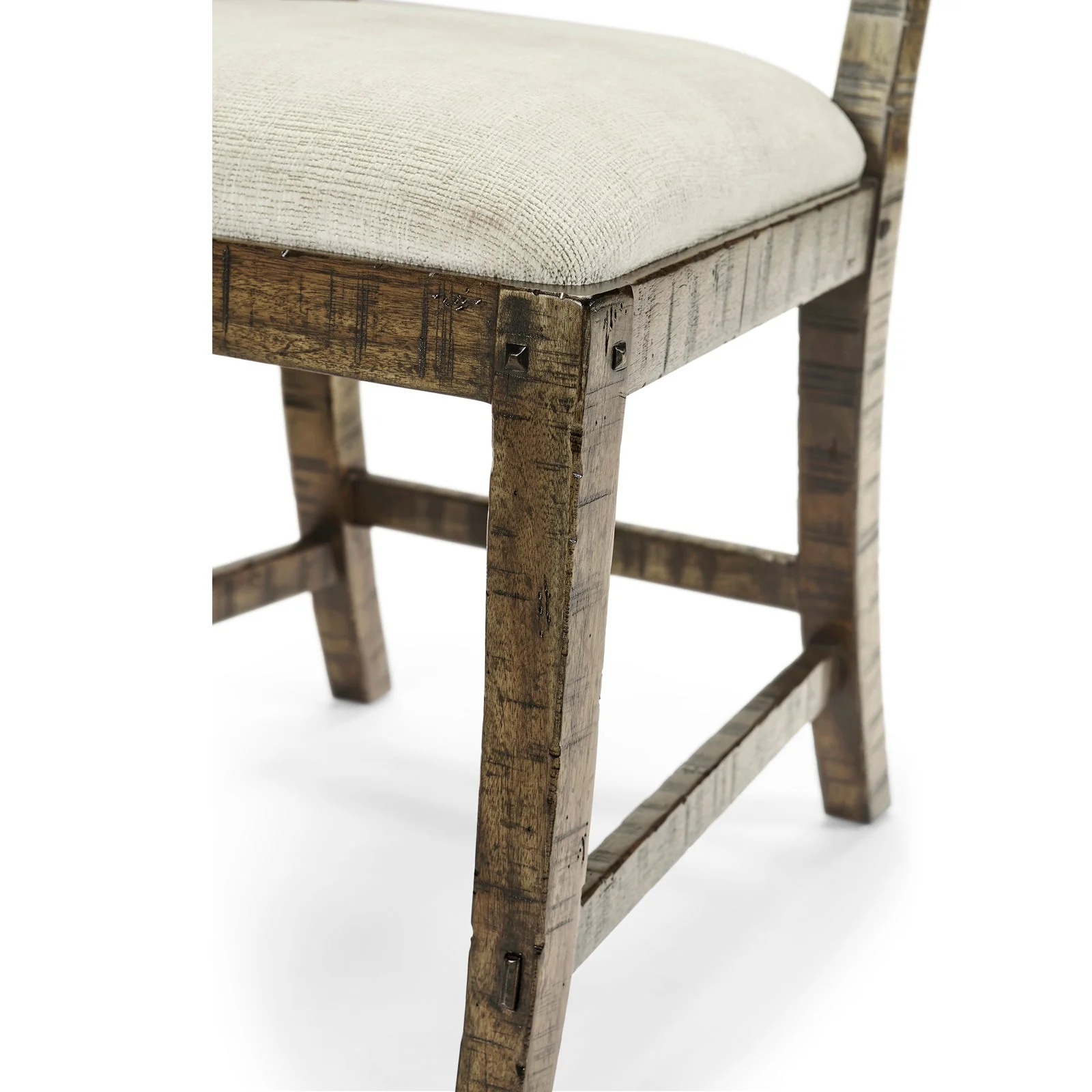 Jonathan Charles Casual Accents Planked Dining Side Chair (491076) - Set of 2 - Image 5
