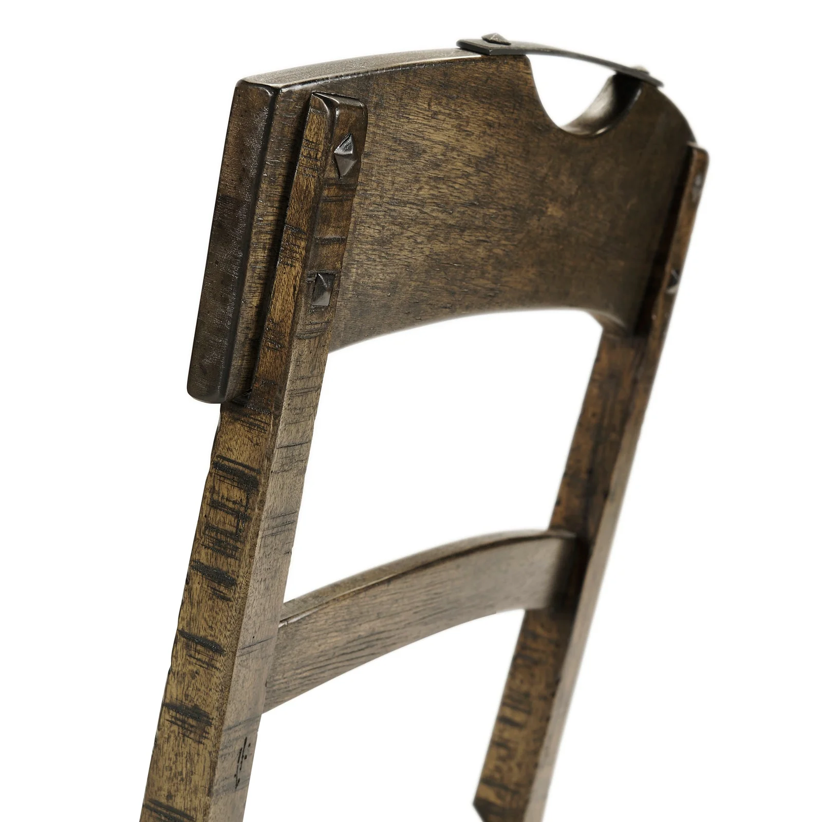 Jonathan Charles Casual Accents Planked Dining Side Chair (491076) - Set of 2 - Image 6