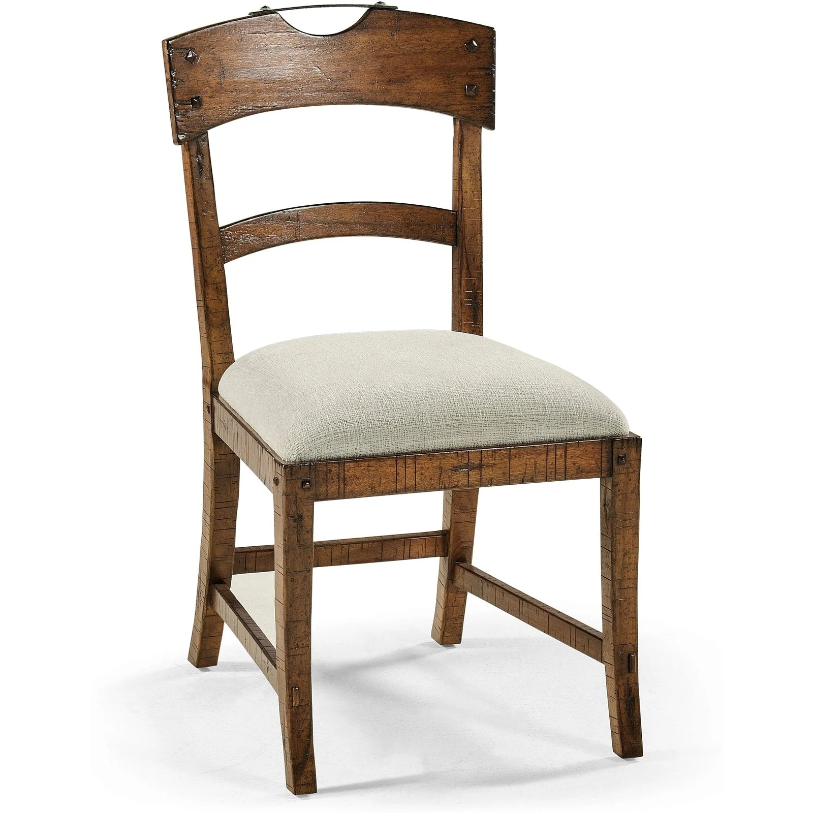 Jonathan Charles Casual Accents Planked Dining Side Chair (491076) - Set of 2 - Image 8