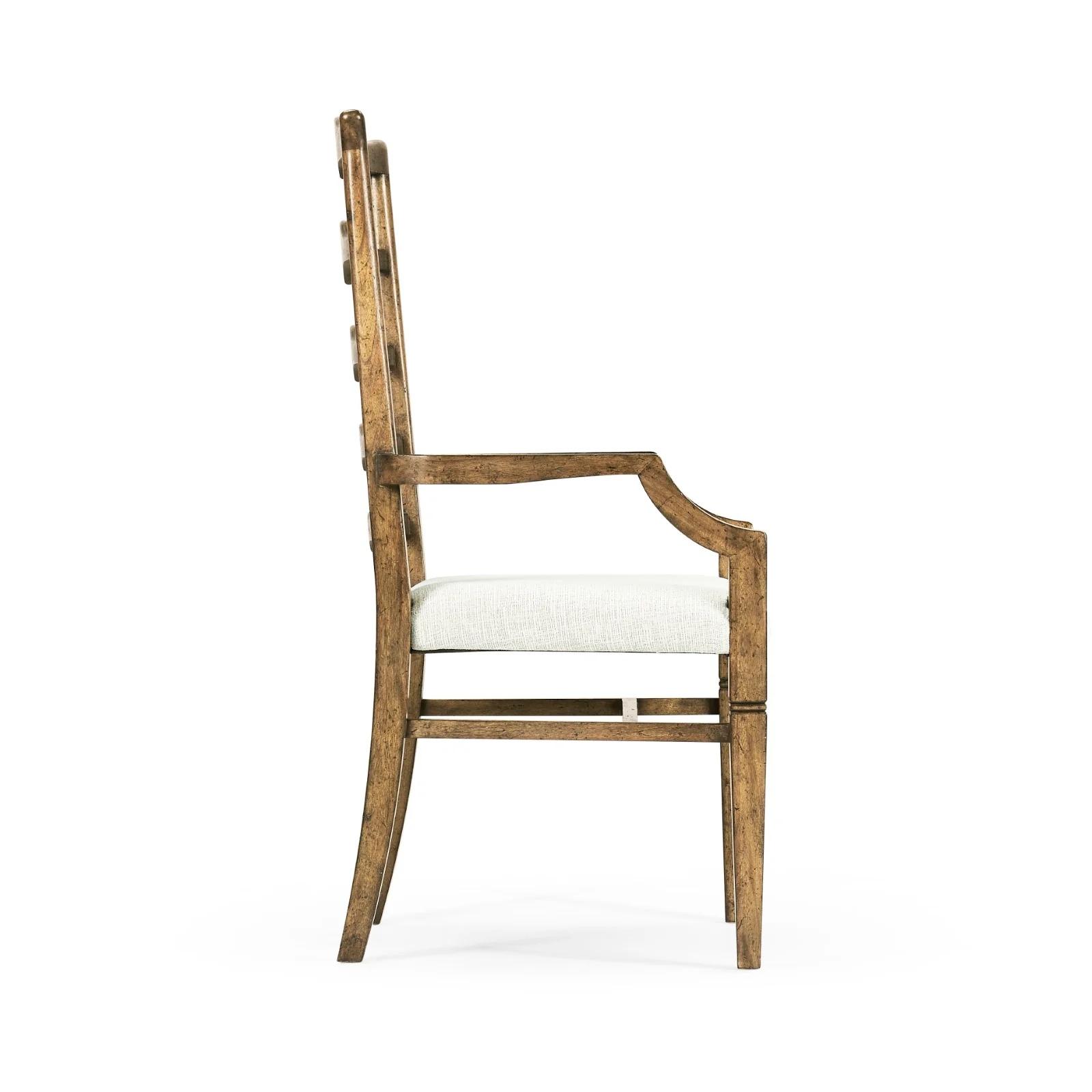 Jonathan Charles Casual Accents Pompano Ladderback Arm Chair - Set of 2 - Image 4