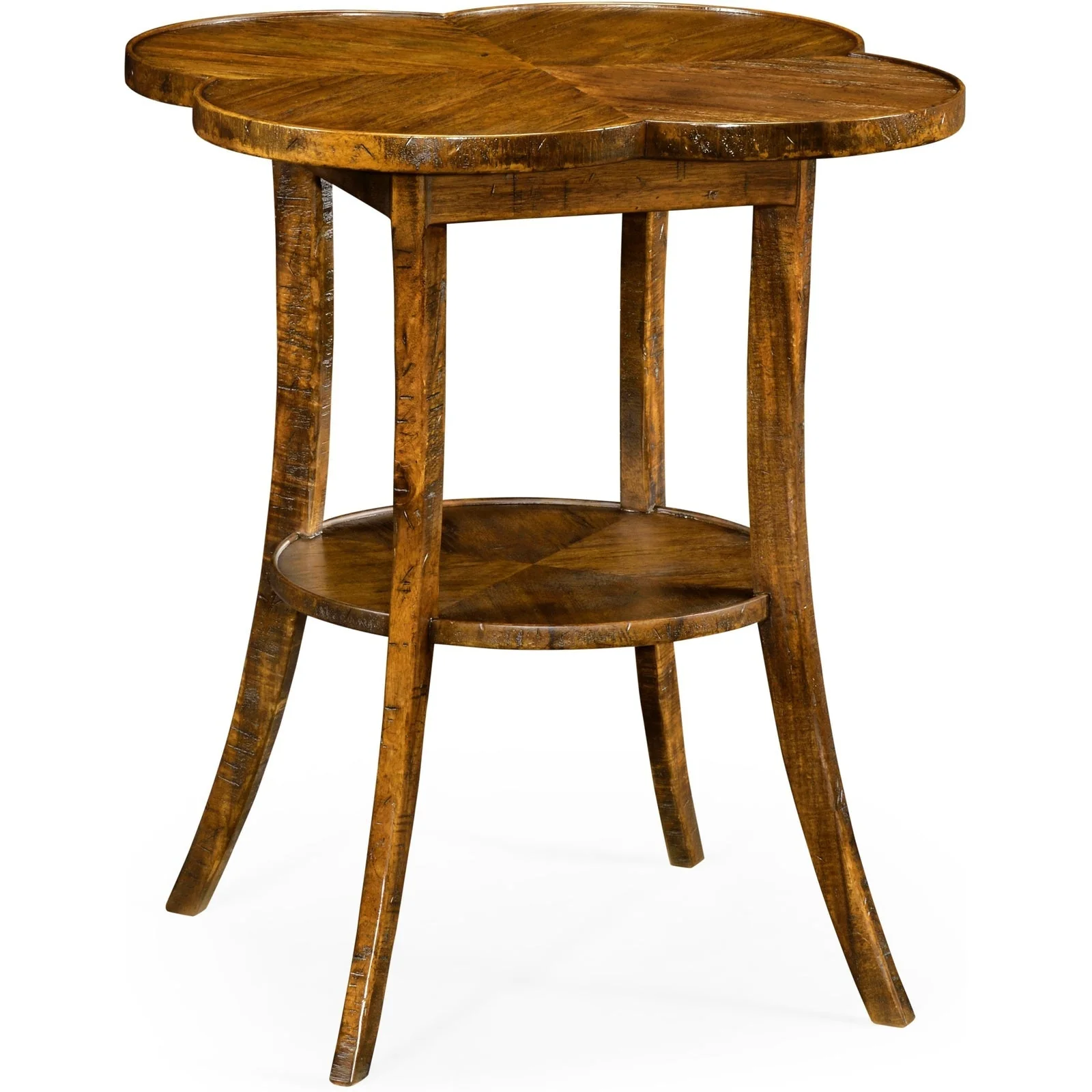 Jonathan Charles Casual Accents Quatrefoil Lamp Table (491043) - Image 10