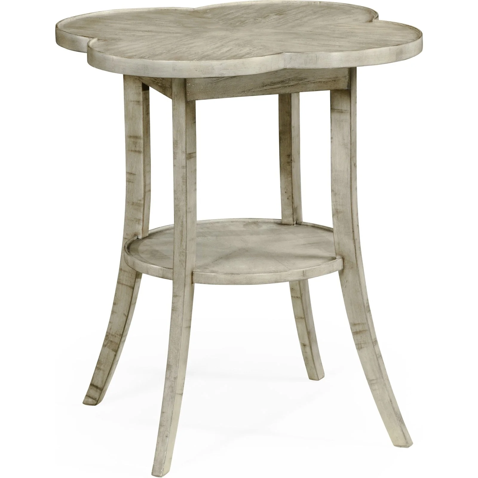 Jonathan Charles Casual Accents Quatrefoil Lamp Table (491043) - Image 14