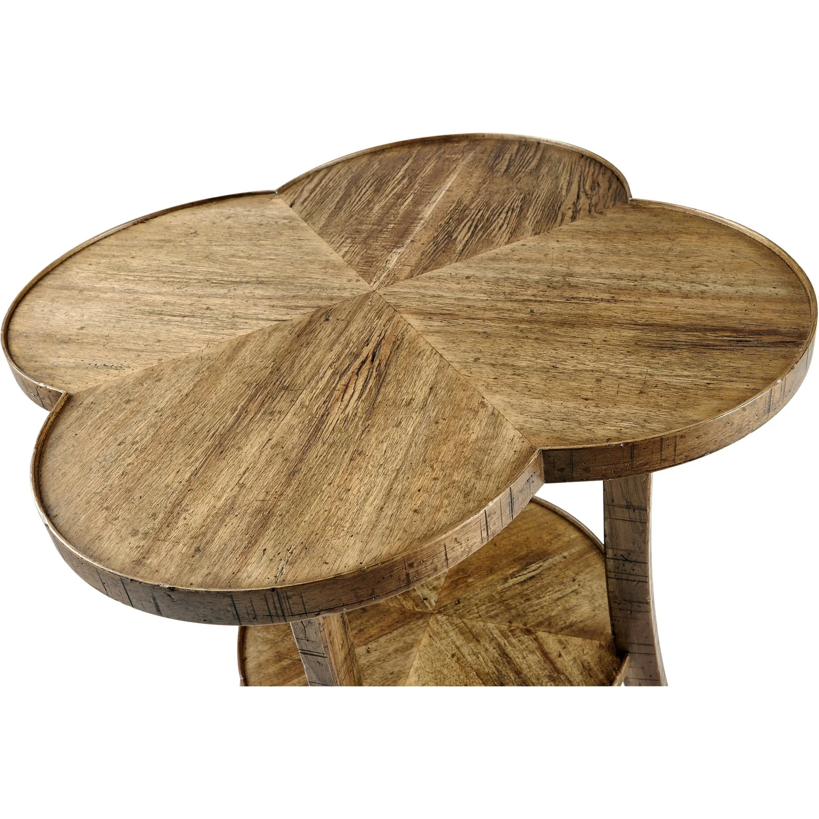 Jonathan Charles Casual Accents Quatrefoil Lamp Table (491043) - Image 3
