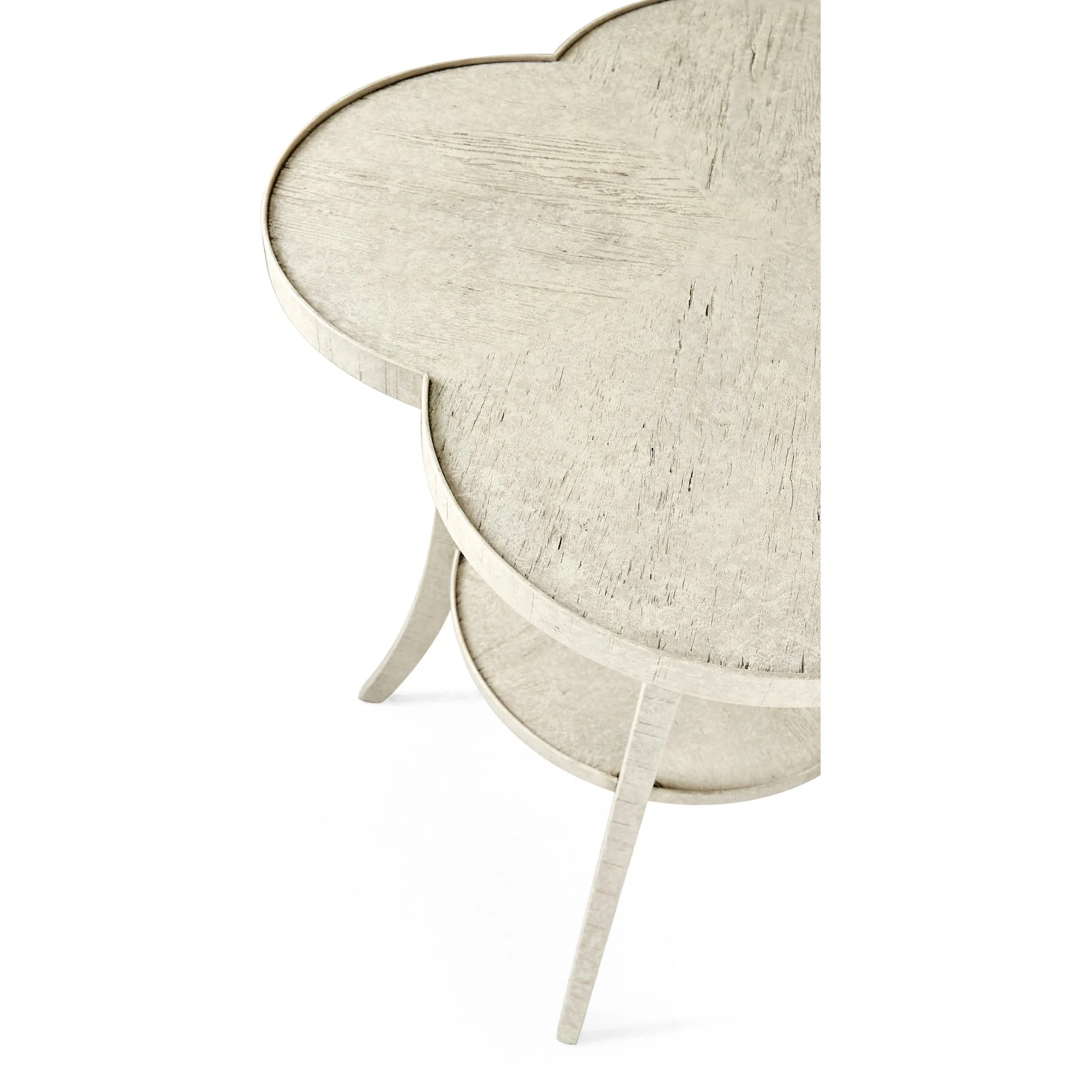Jonathan Charles Casual Accents Quatrefoil Lamp Table (491043) - Image 9