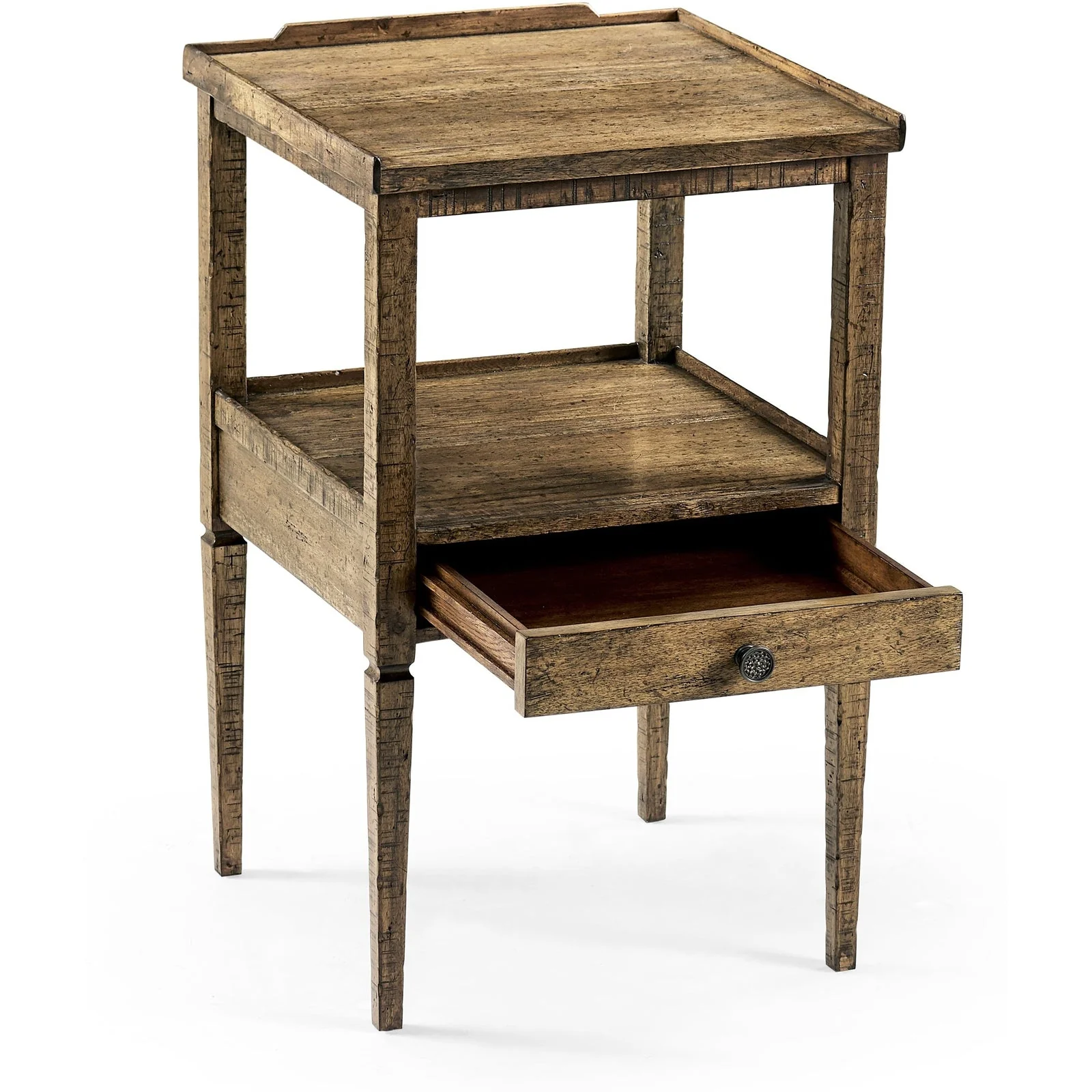 Jonathan Charles Casual Accents Square Lamp Table (491023) - Image 2