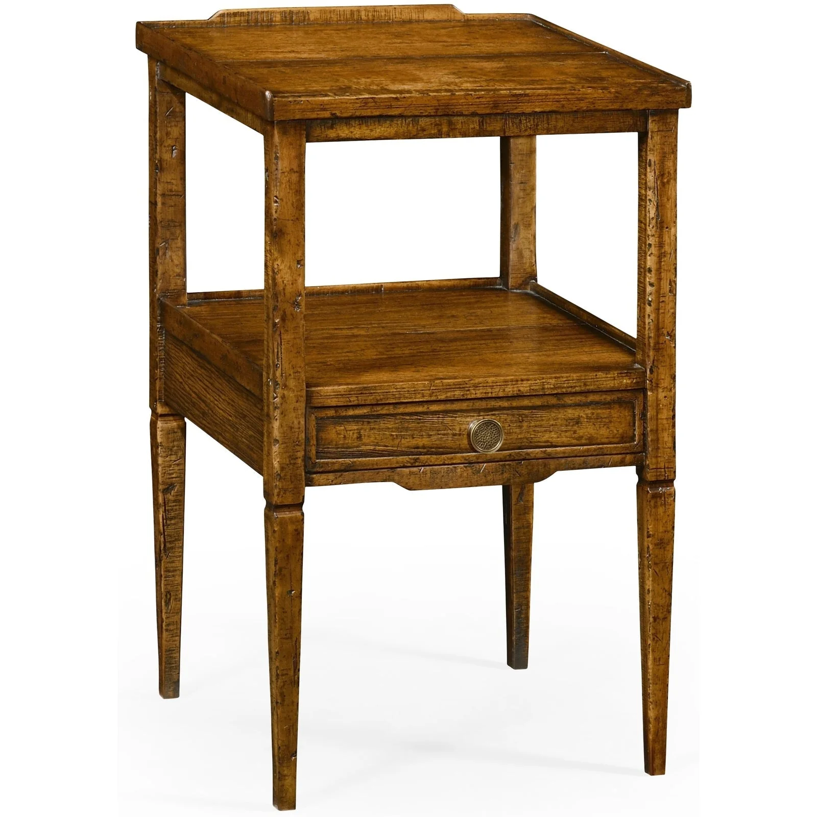 Jonathan Charles Casual Accents Square Lamp Table (491023) - Image 9