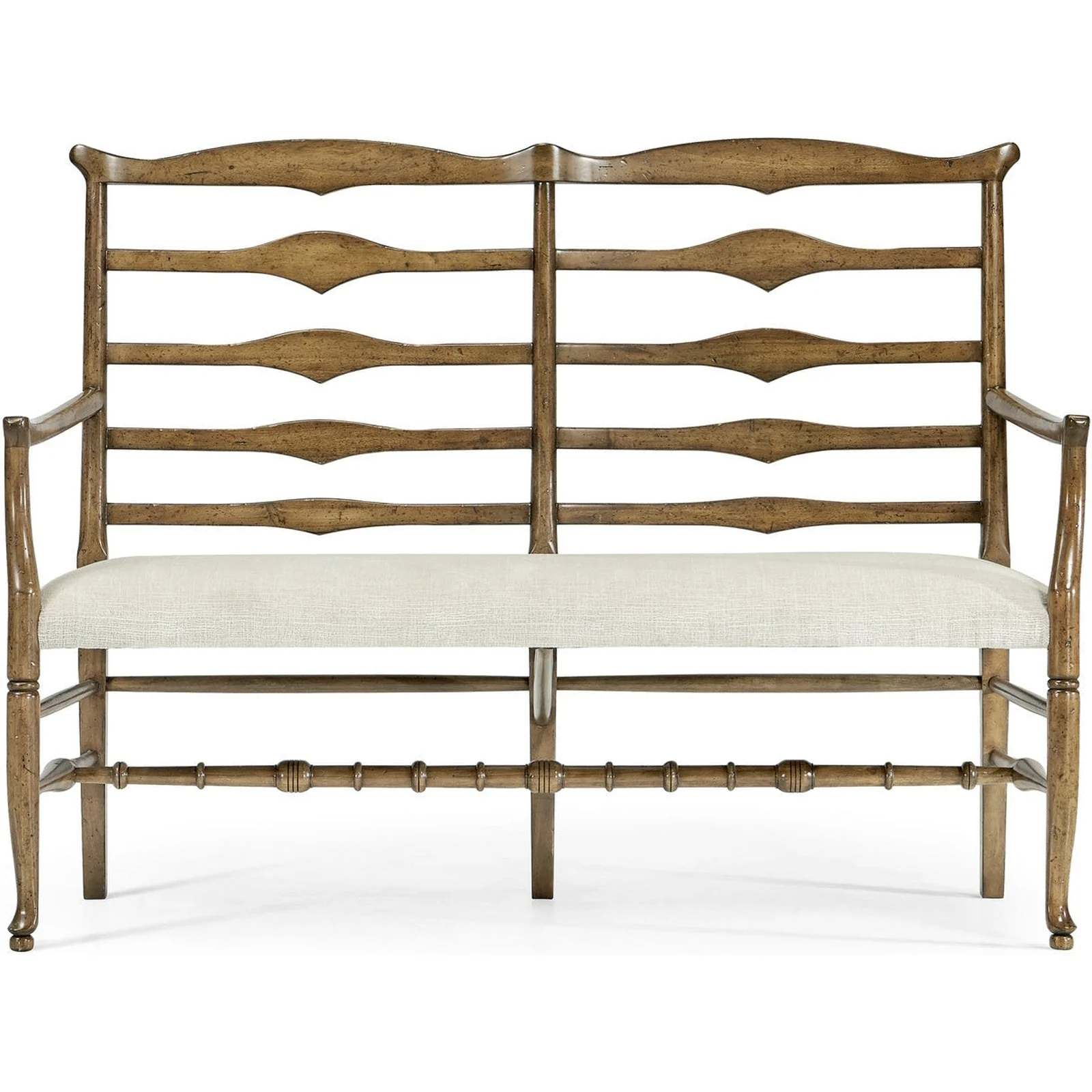 Jonathan Charles Casual Ladderback Bench (492803) - Image 2