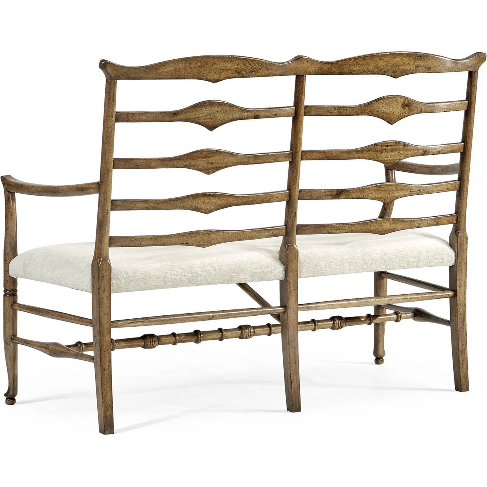 Jonathan Charles Casual Ladderback Bench (492803) - Image 3