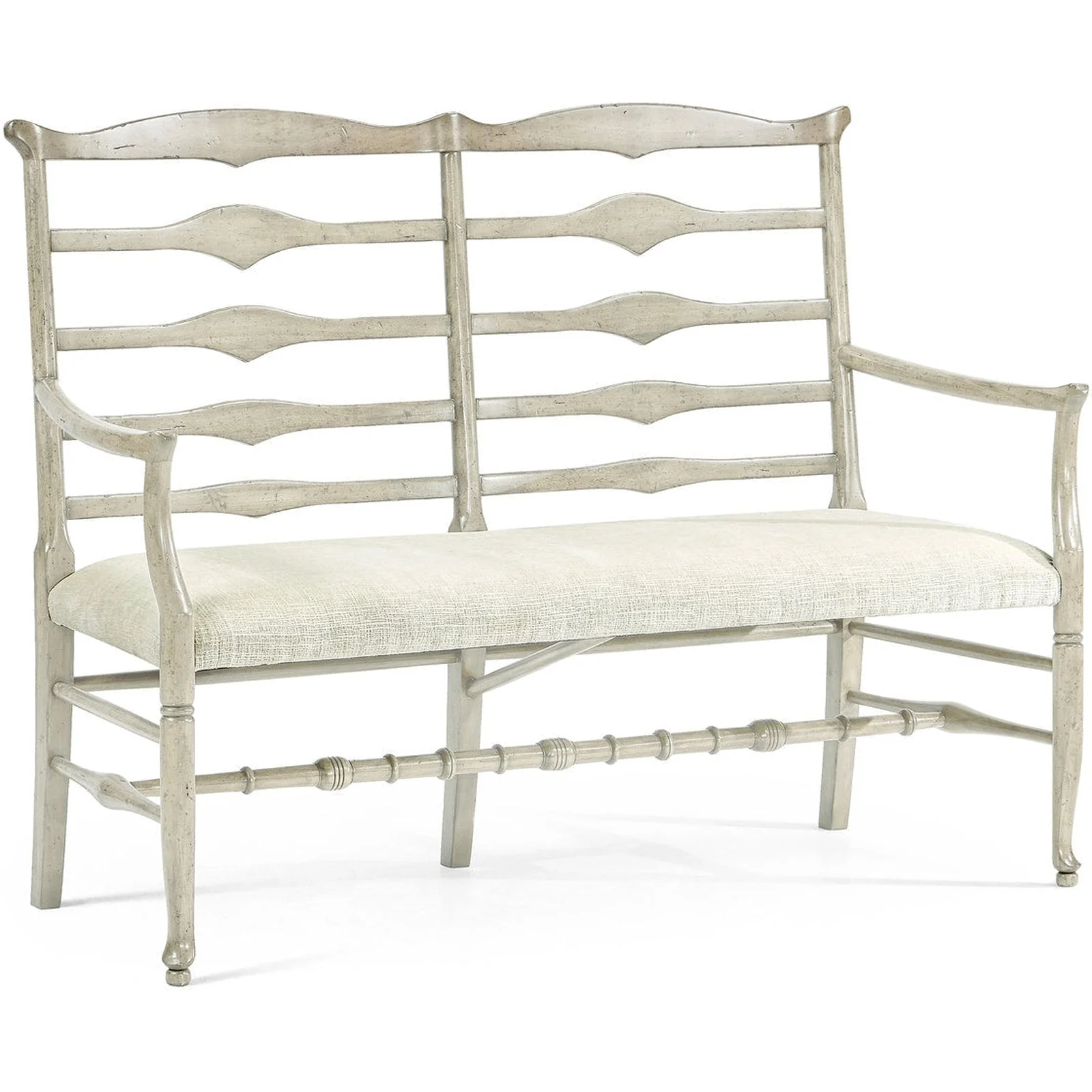 Jonathan Charles Casual Ladderback Bench (492803) - Image 4