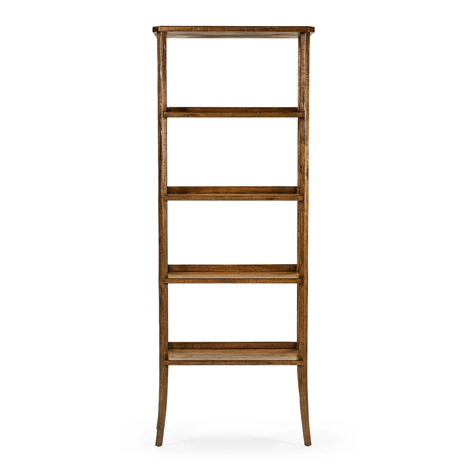 Jonathan Charles Casually Country 4 Tier Etagere Bookcase (491100-CFW) - Image 2