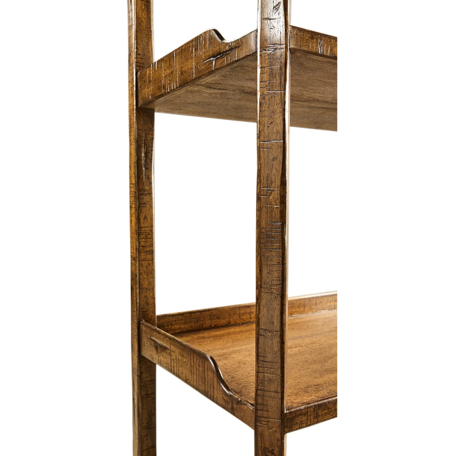 Jonathan Charles Casually Country 4 Tier Etagere Bookcase (491100-CFW) - Image 3